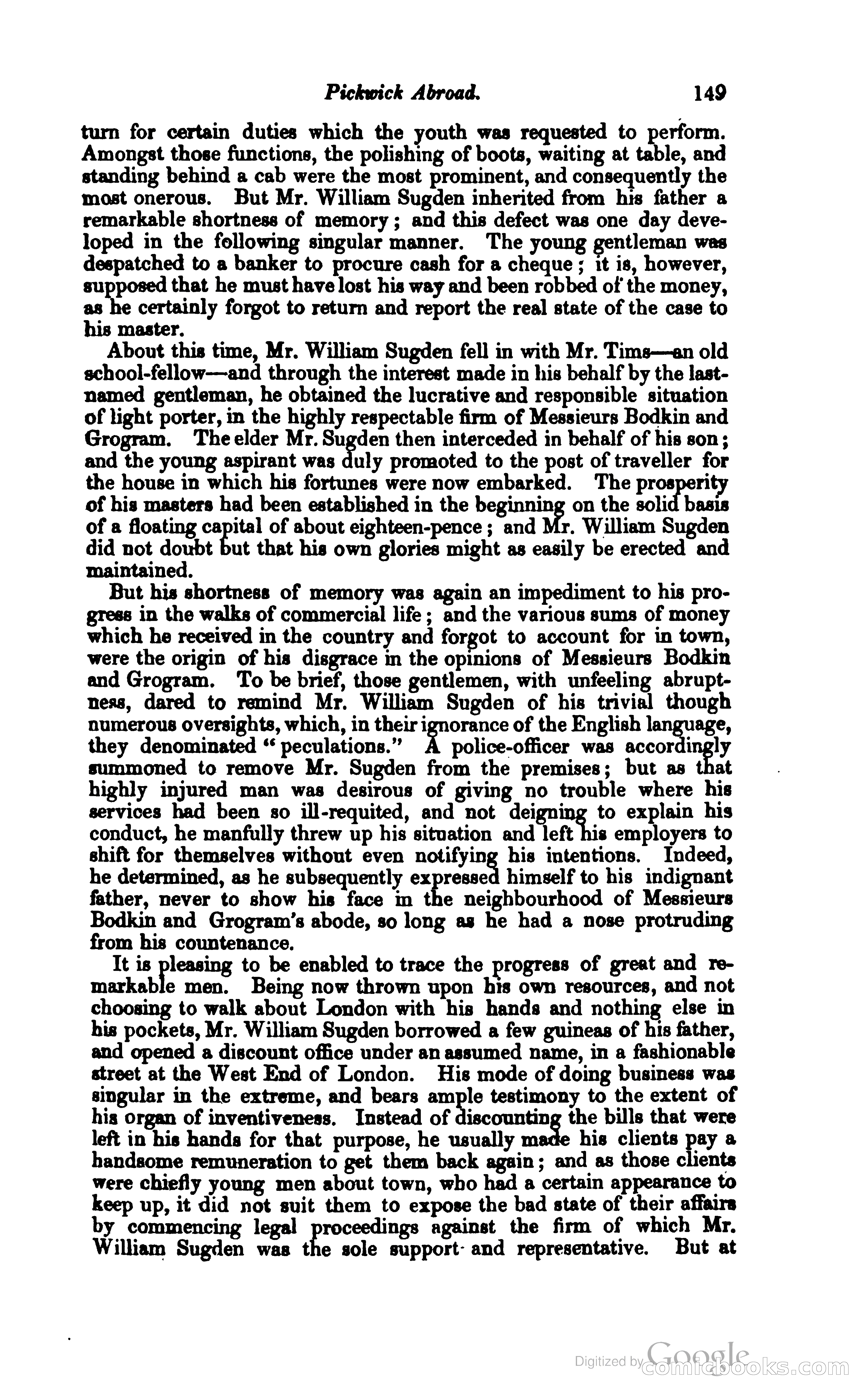 Pickwick Abroad: or, The Tour in France — page 194 of 399