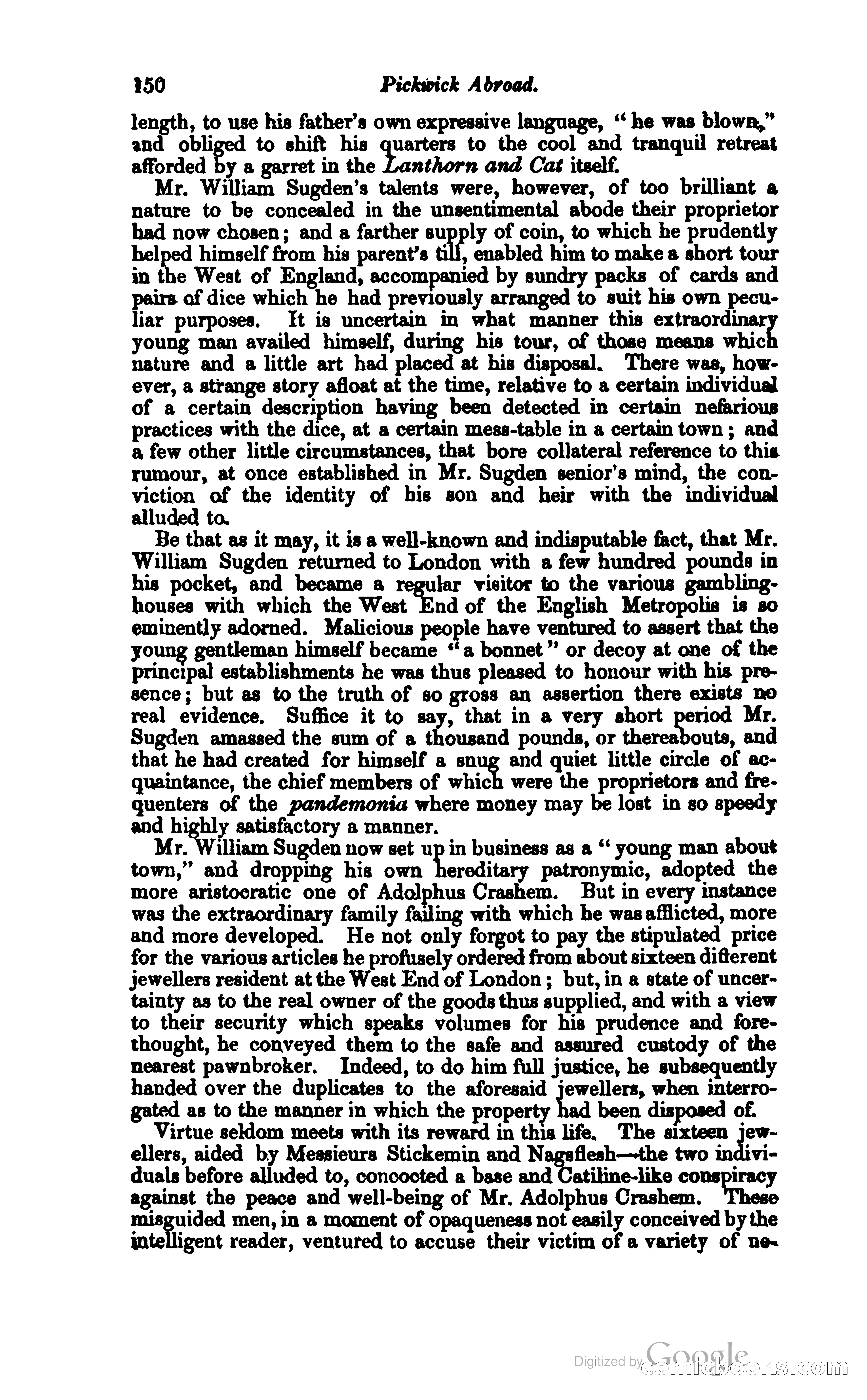Pickwick Abroad: or, The Tour in France — page 195 of 399