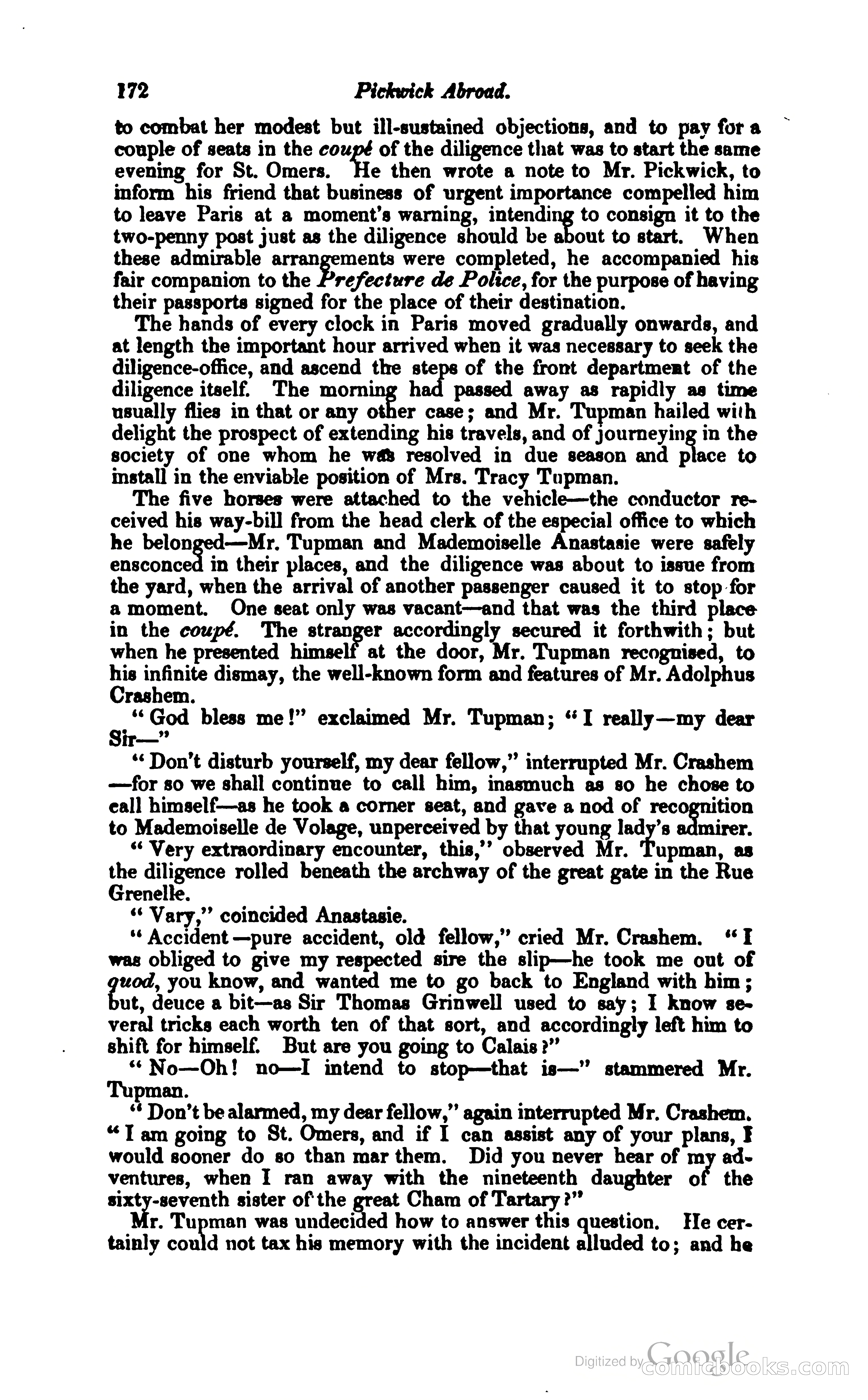 Pickwick Abroad: or, The Tour in France — page 219 of 399