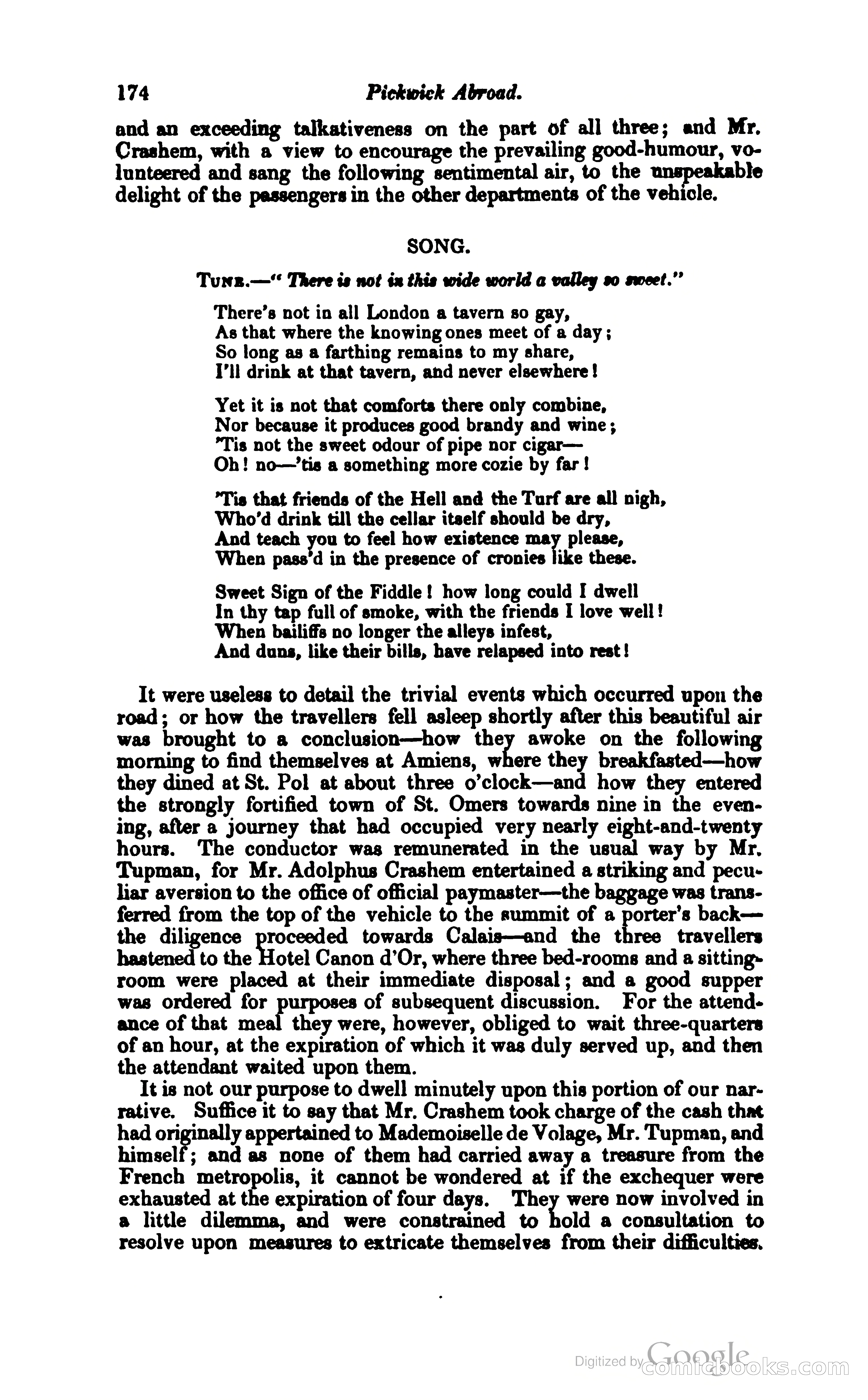 Pickwick Abroad: or, The Tour in France — page 221 of 399