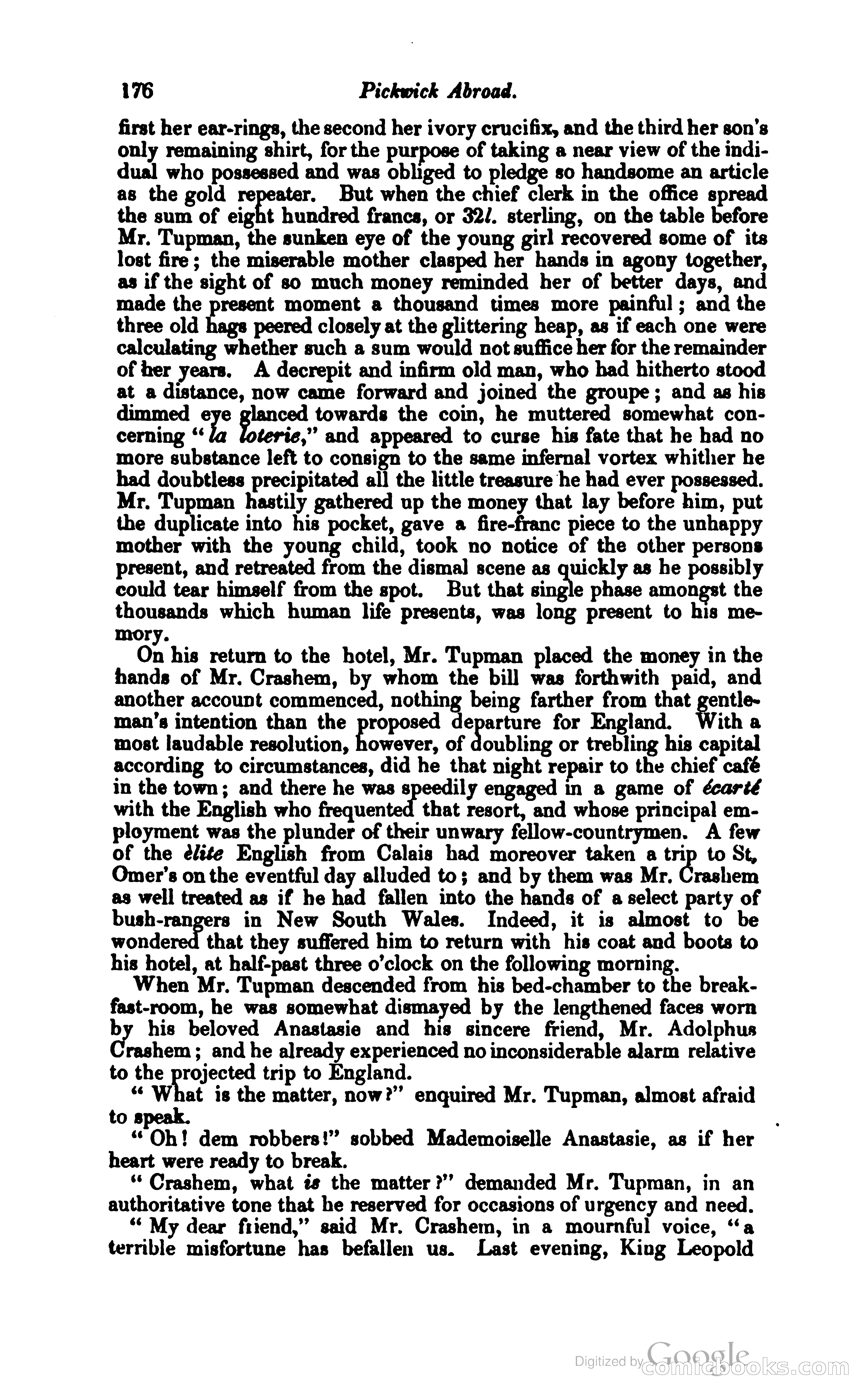 Pickwick Abroad: or, The Tour in France — page 223 of 399