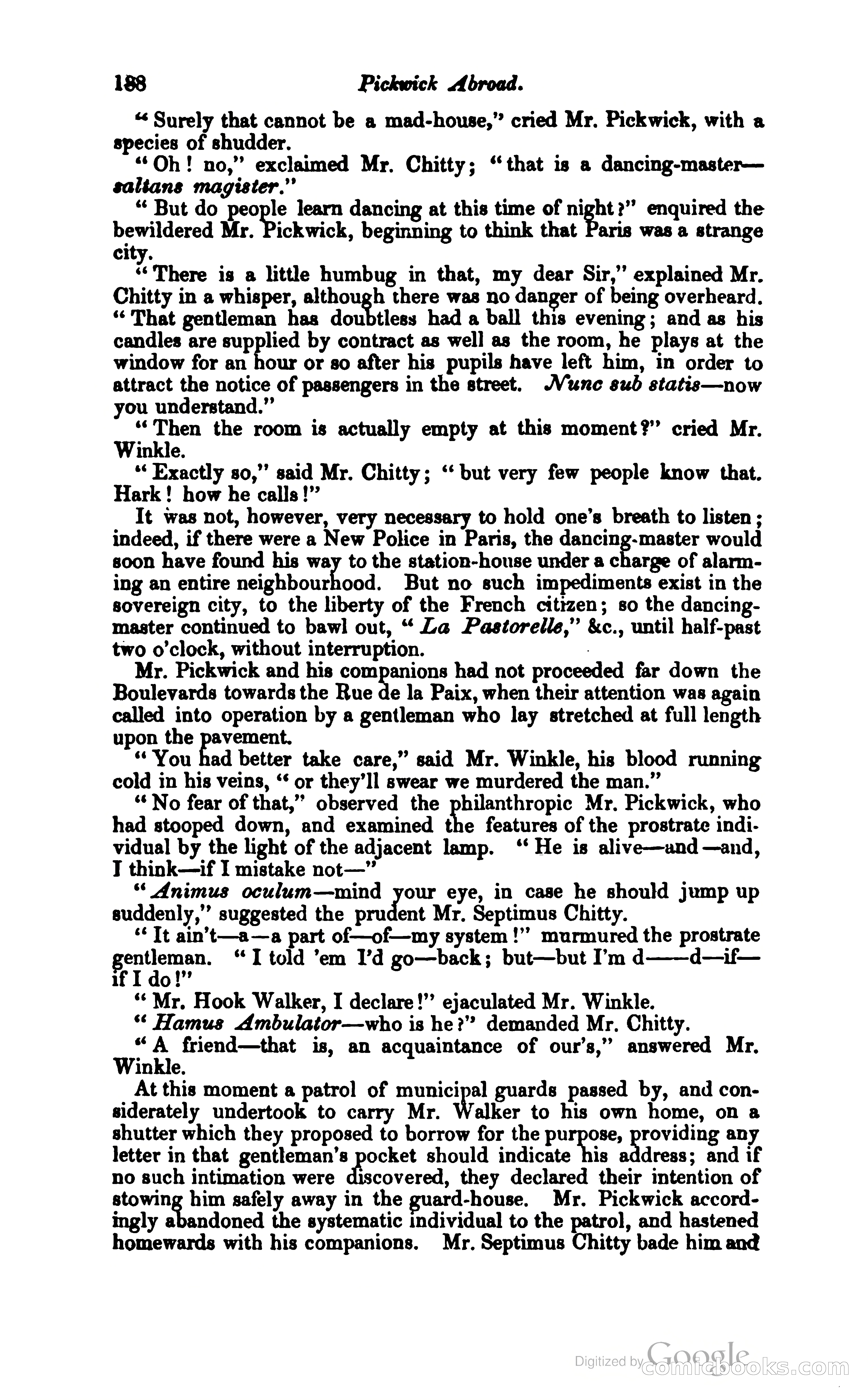 Pickwick Abroad: or, The Tour in France — page 237 of 399