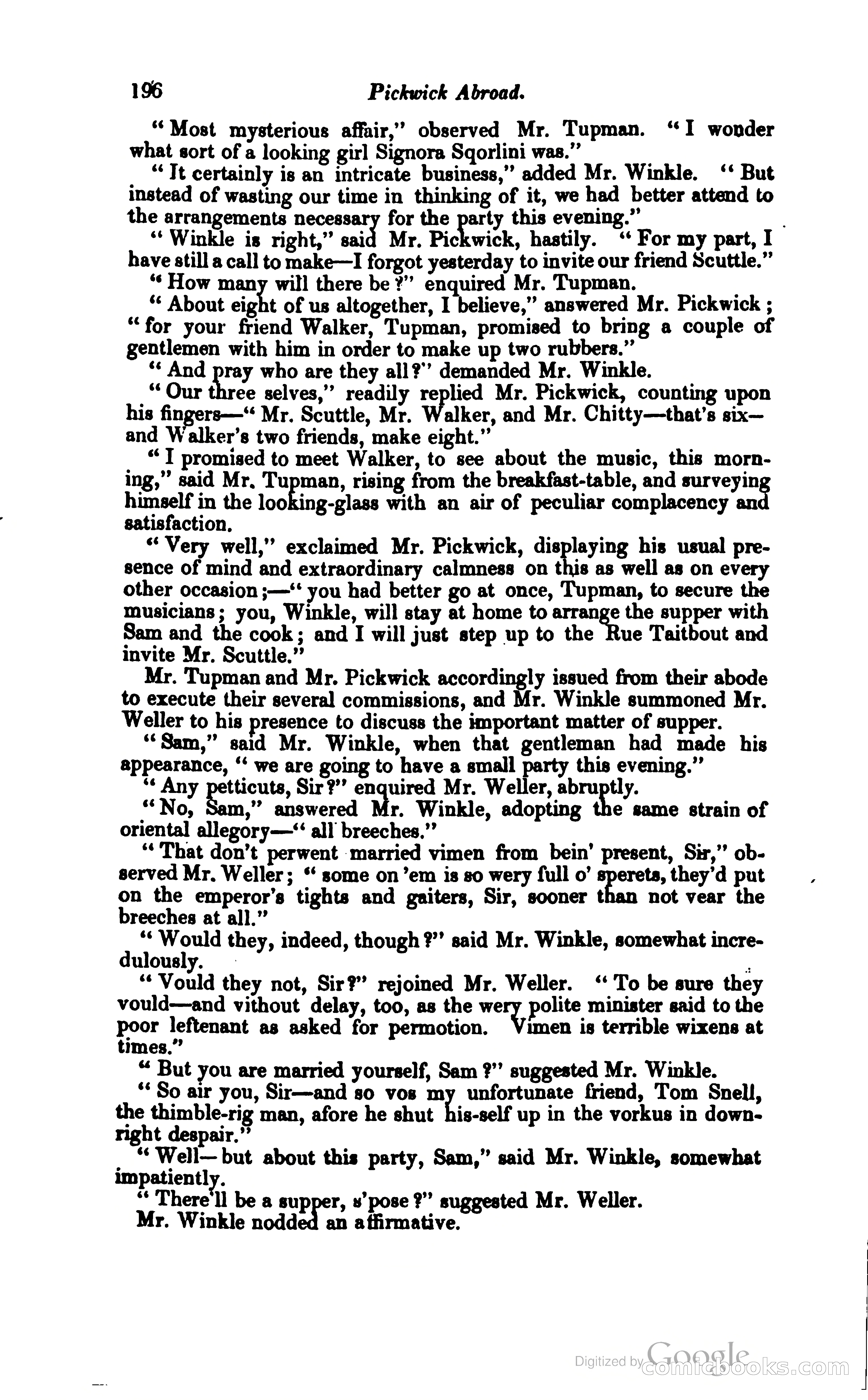 Pickwick Abroad: or, The Tour in France — page 245 of 399