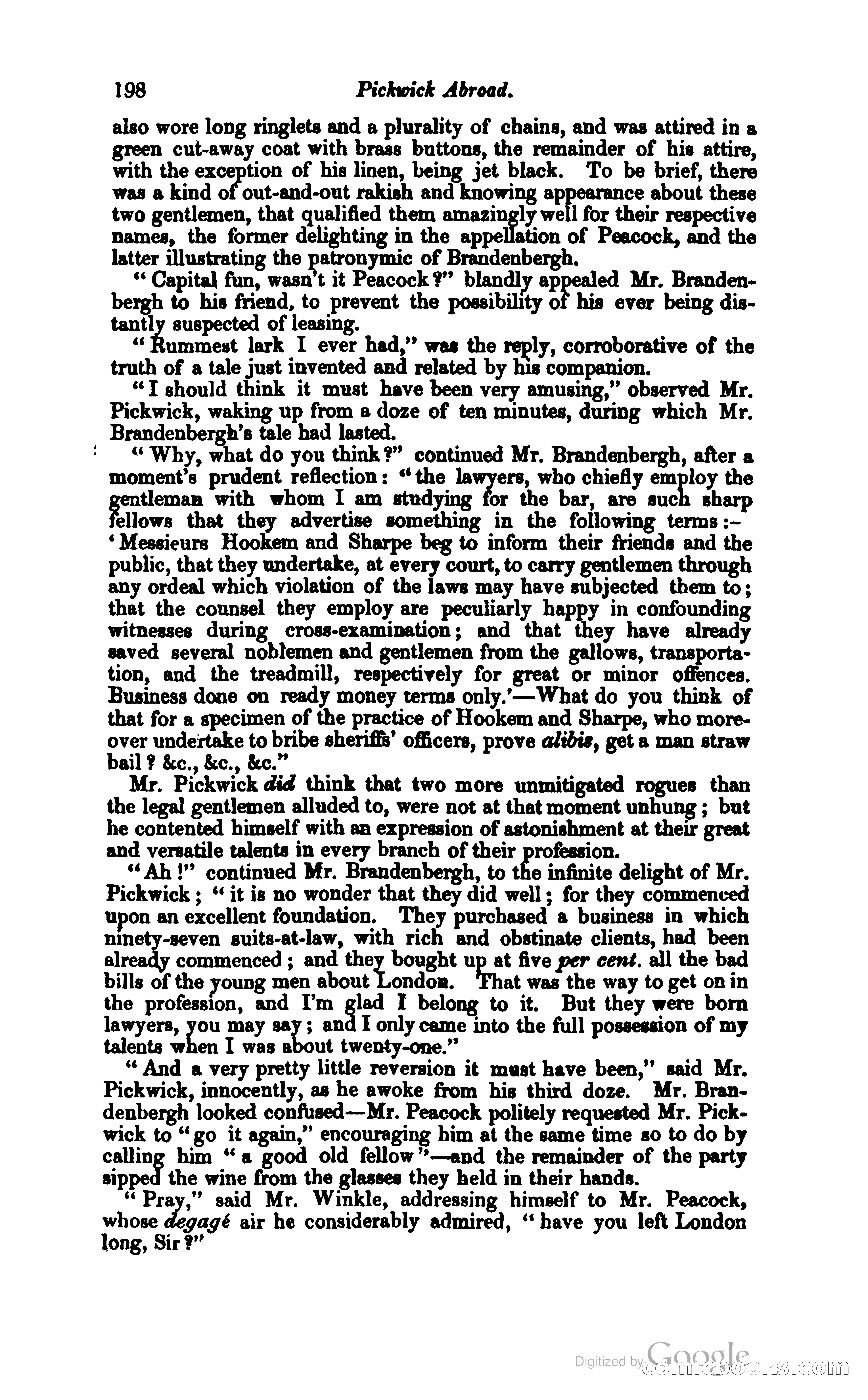 Pickwick Abroad: or, The Tour in France — page 247 of 399