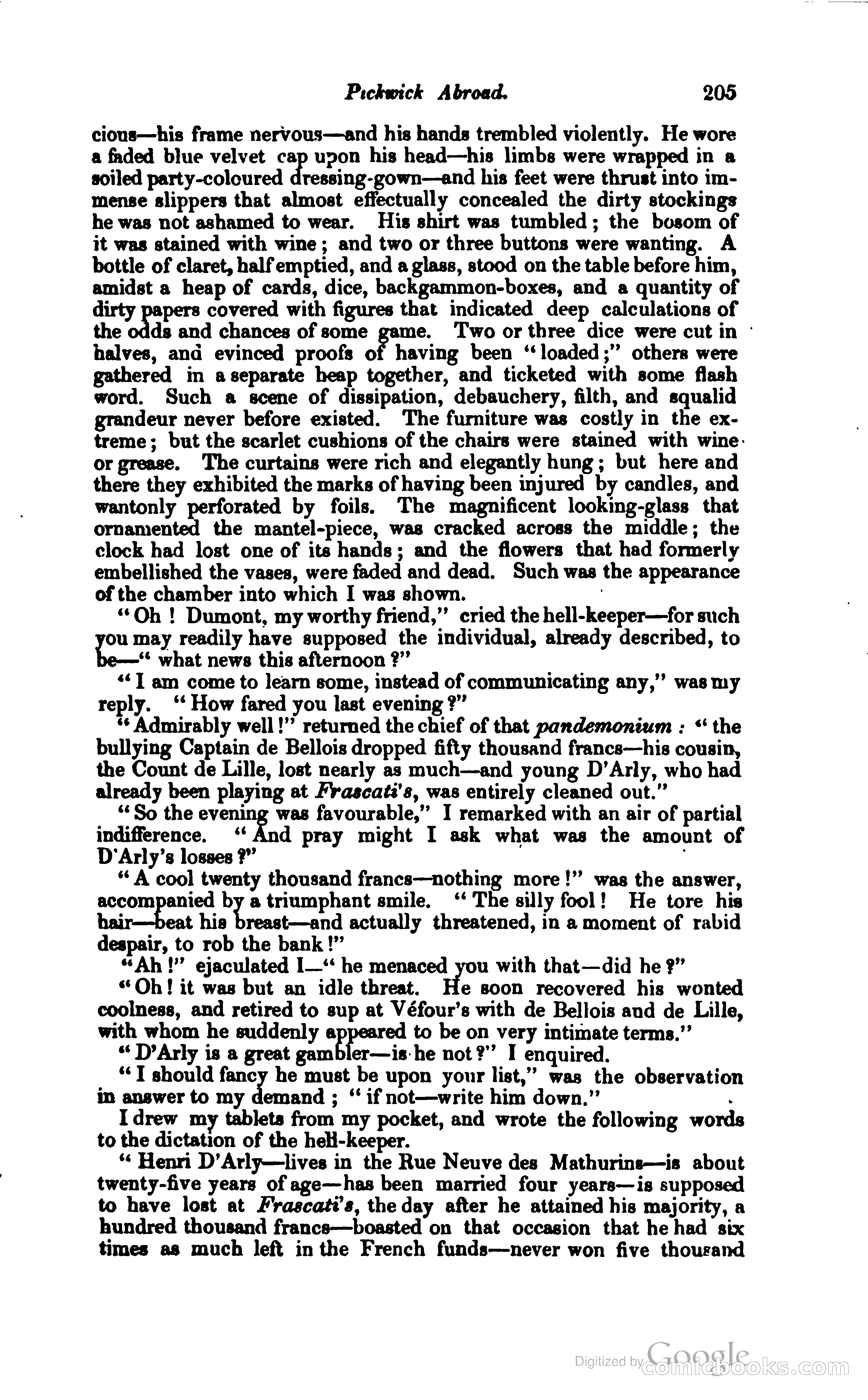Pickwick Abroad: or, The Tour in France — page 254 of 399