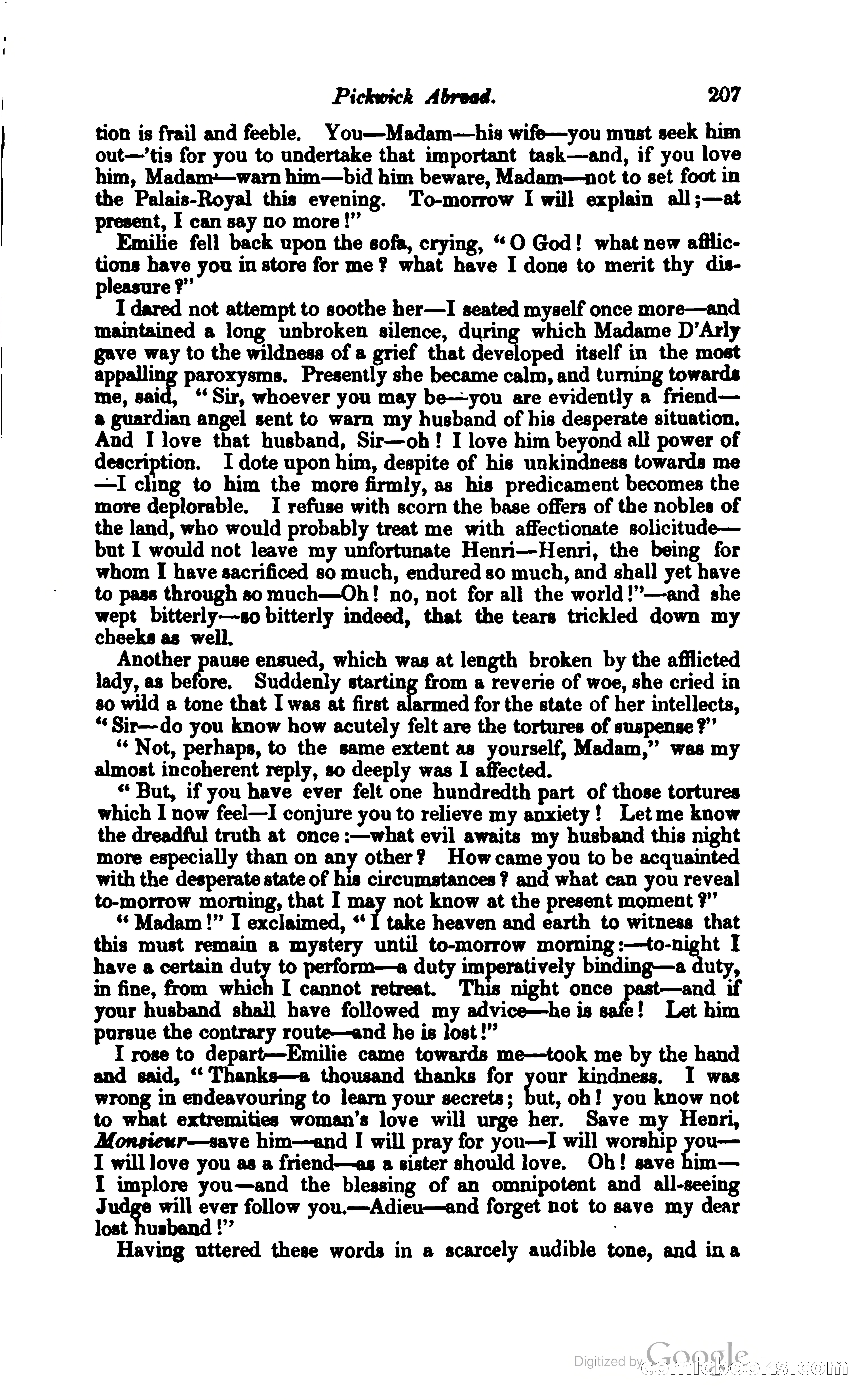 Pickwick Abroad: or, The Tour in France — page 256 of 399