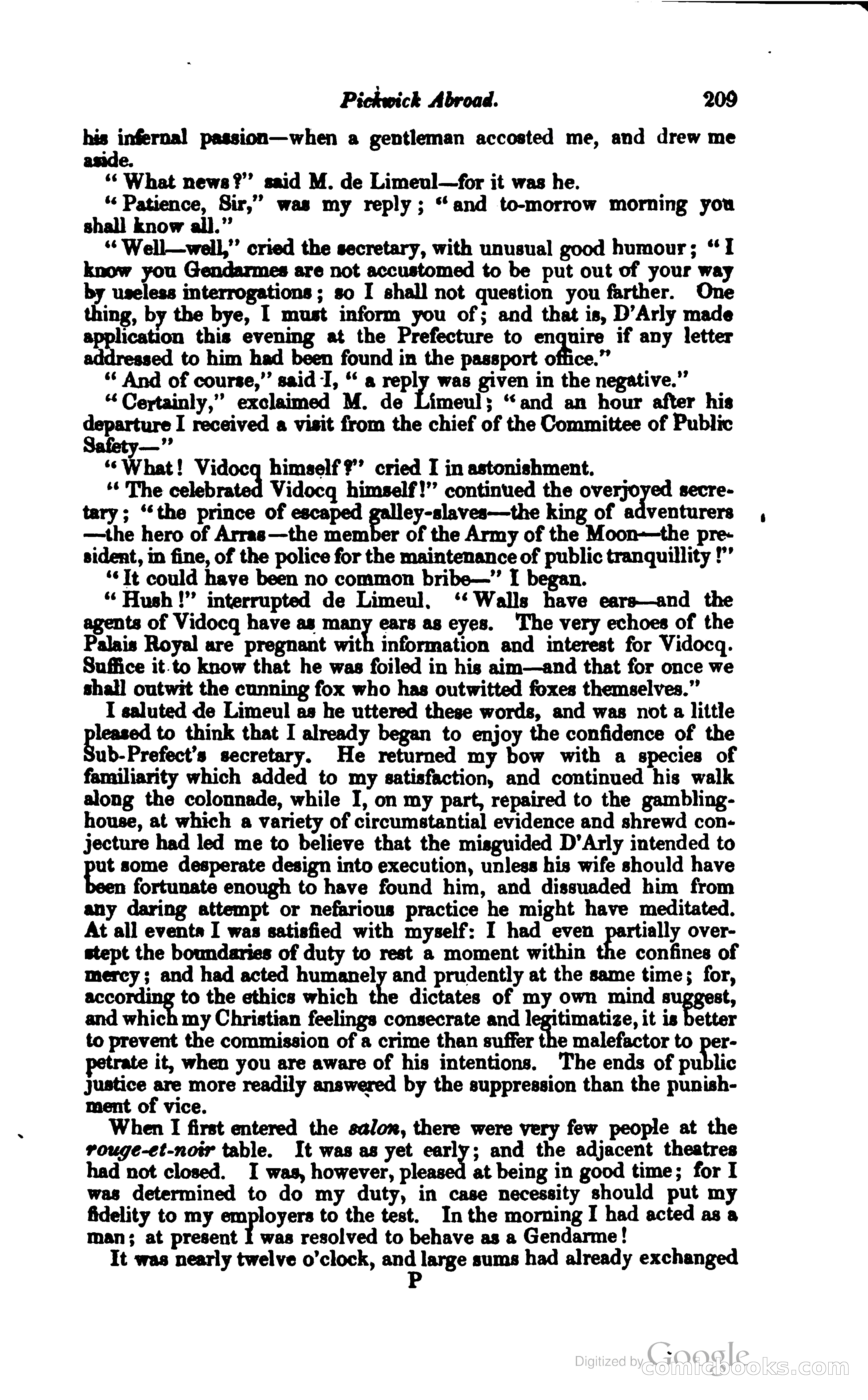 Pickwick Abroad: or, The Tour in France — page 258 of 399