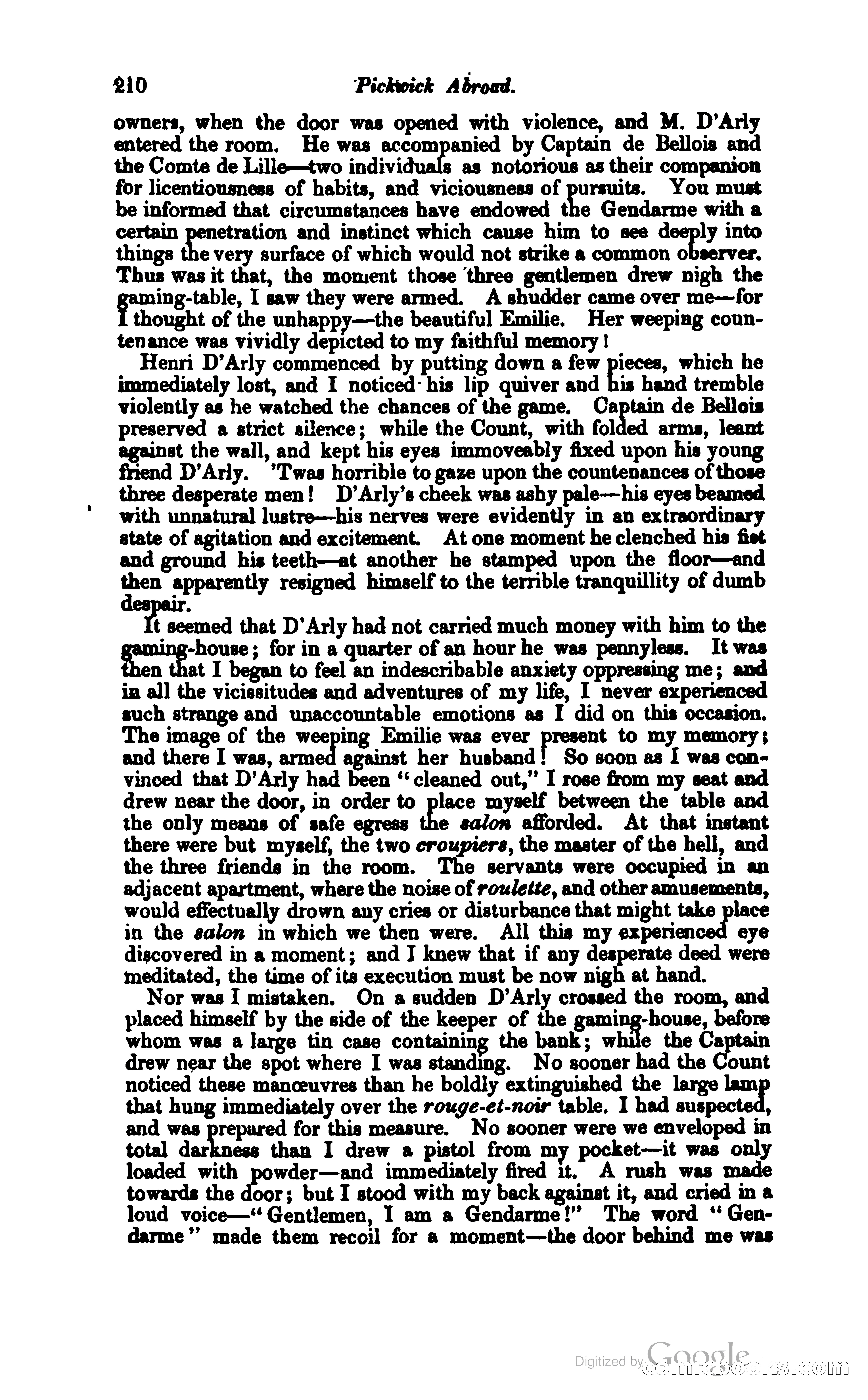 Pickwick Abroad: or, The Tour in France — page 259 of 399