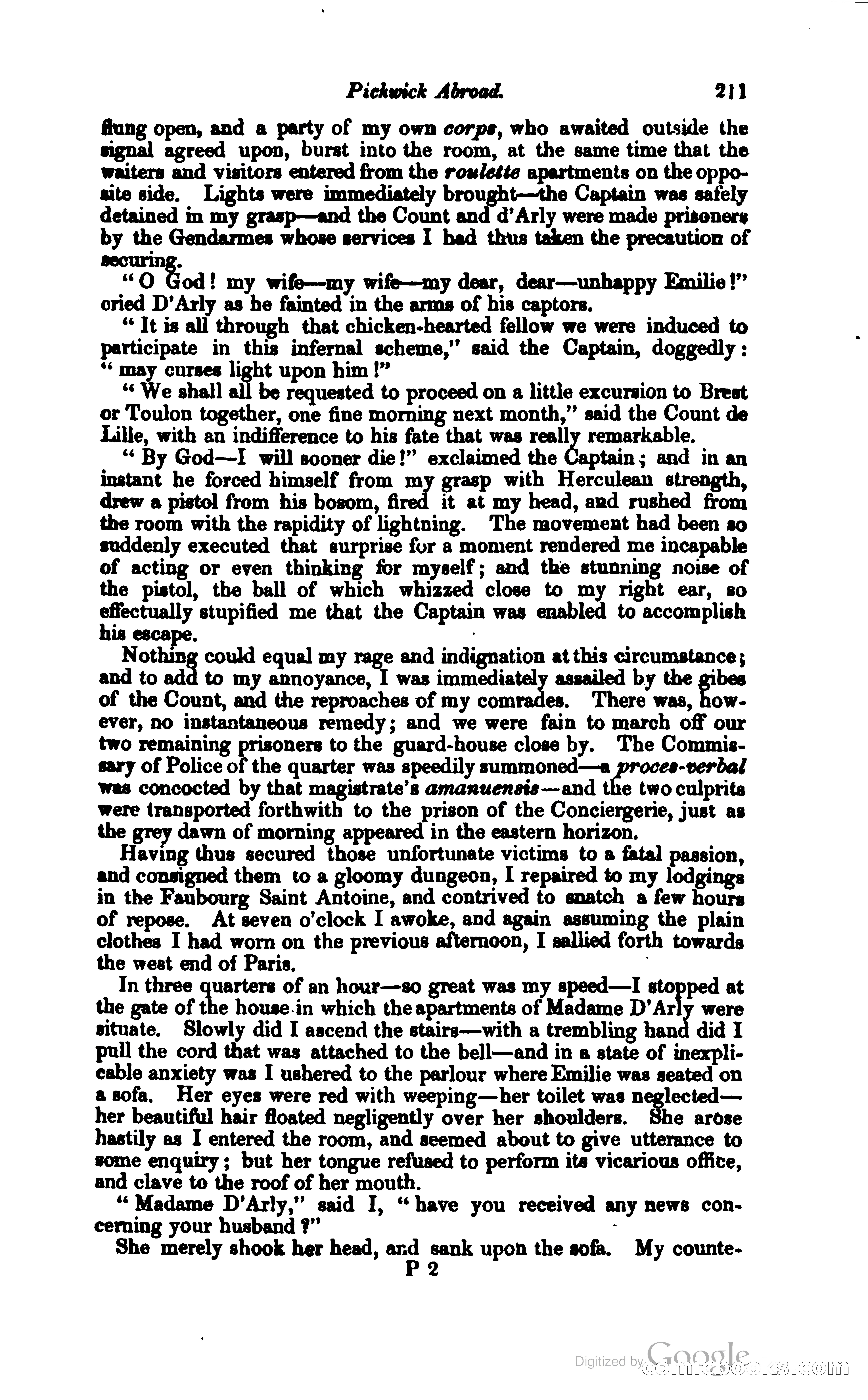Pickwick Abroad: or, The Tour in France — page 260 of 399