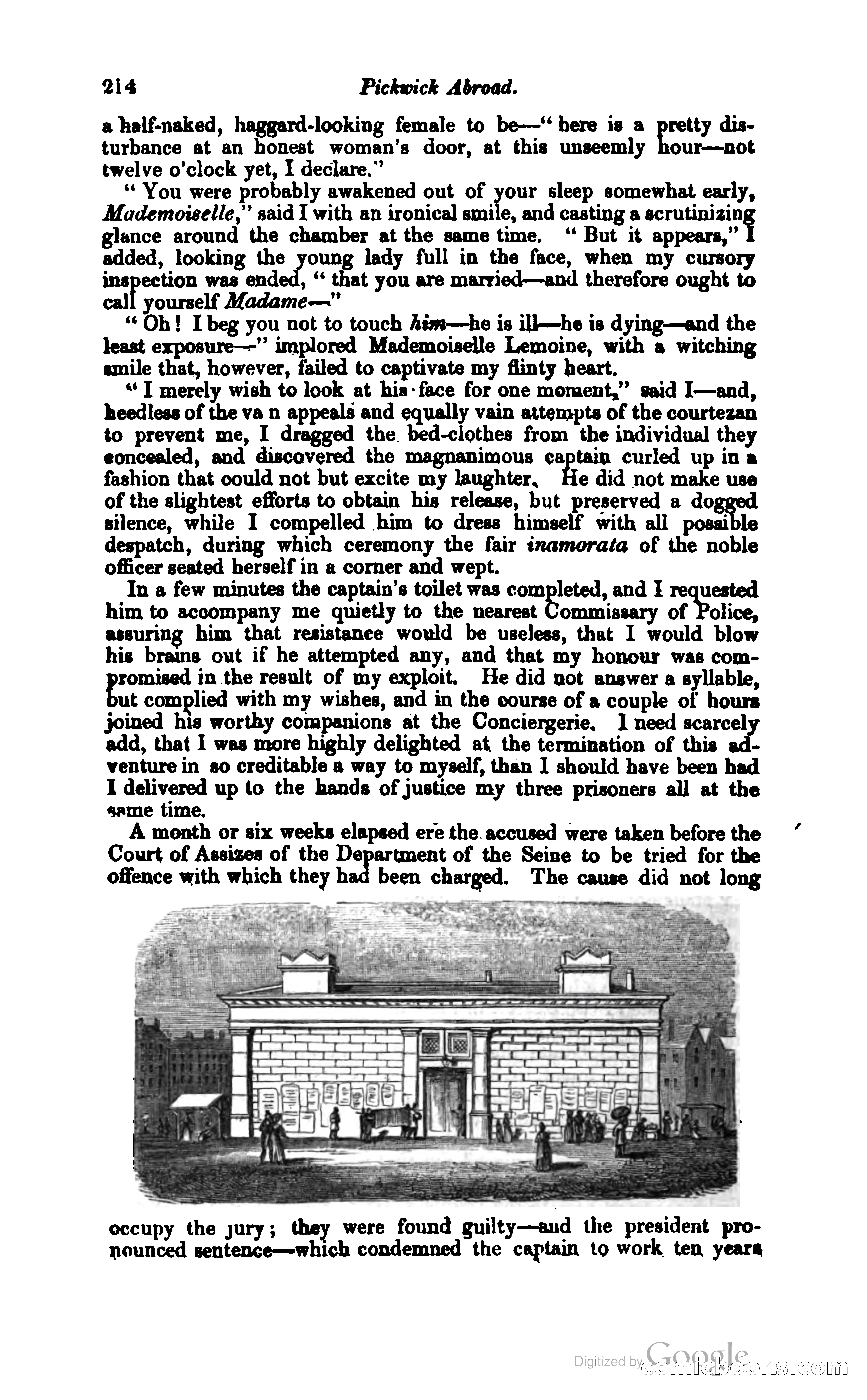 Pickwick Abroad: or, The Tour in France — page 263 of 399