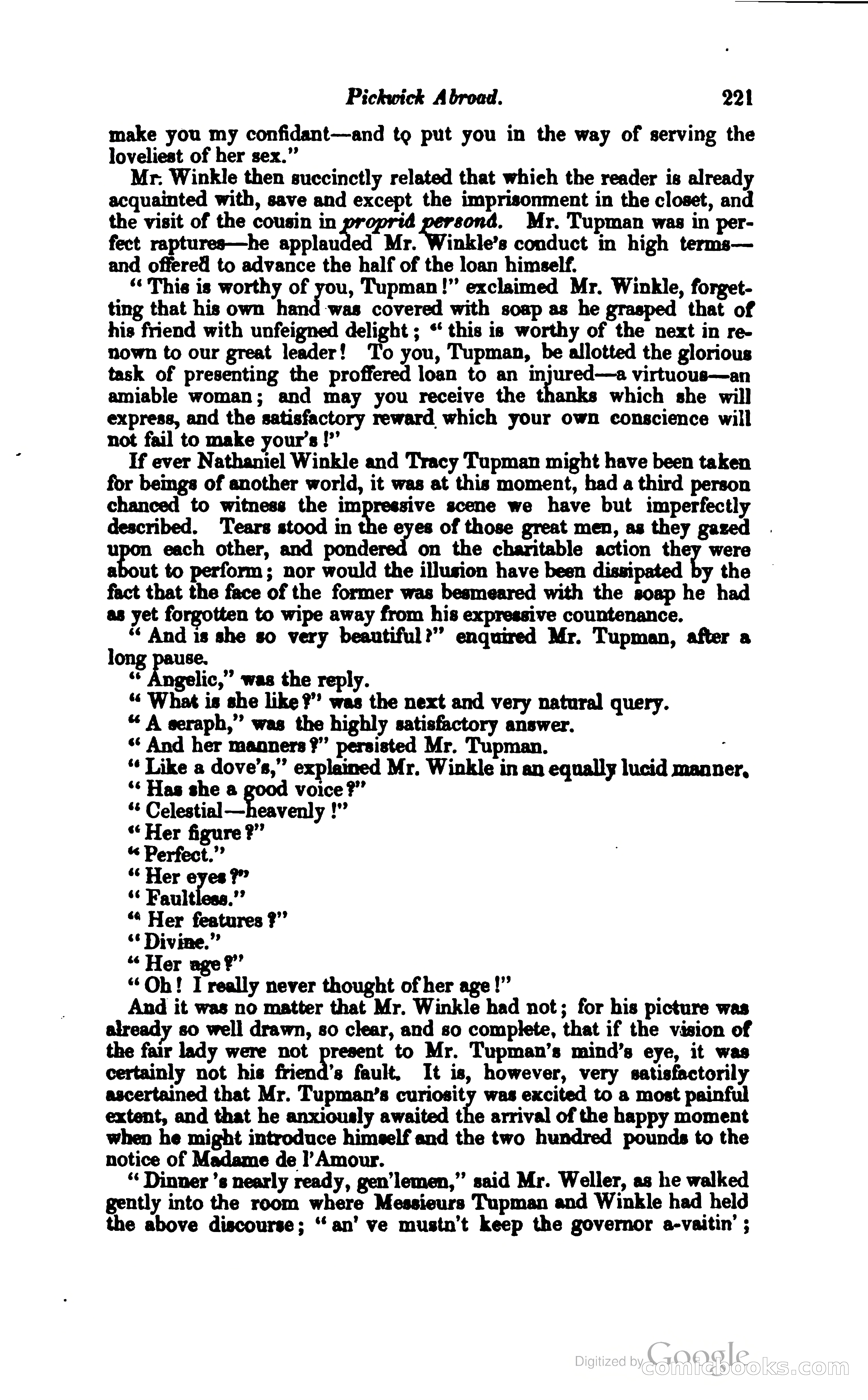Pickwick Abroad: or, The Tour in France — page 274 of 399