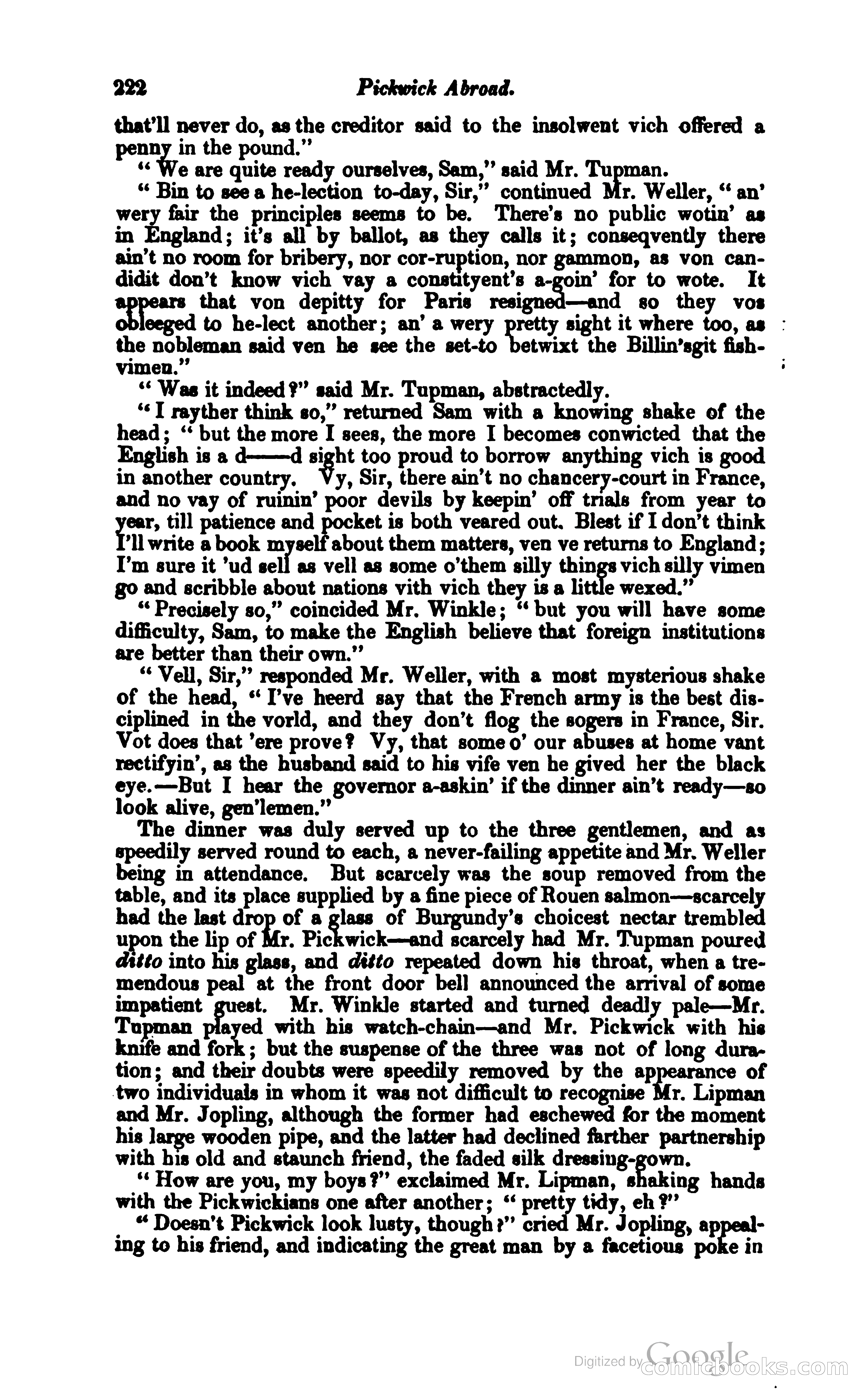 Pickwick Abroad: or, The Tour in France — page 275 of 399
