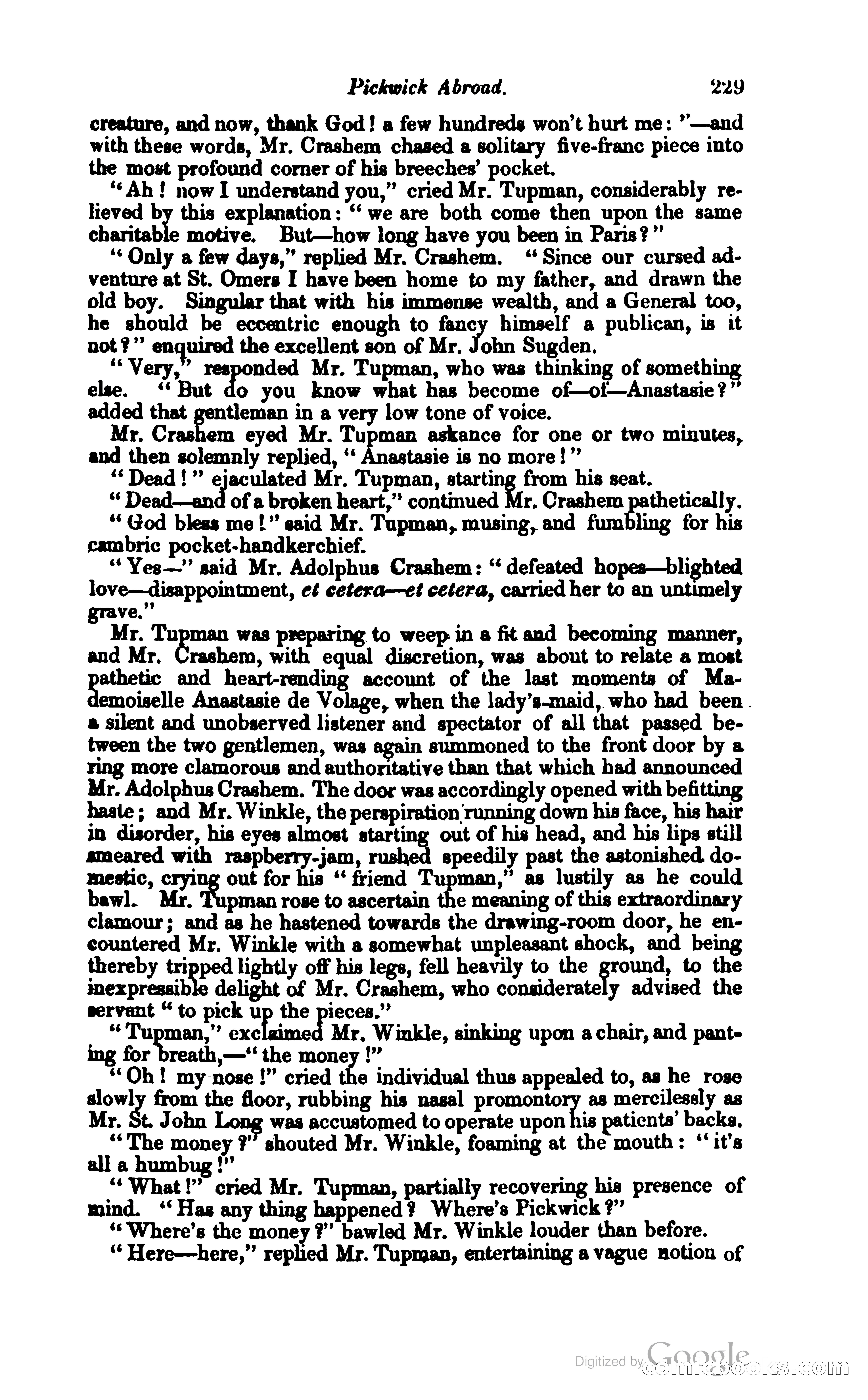 Pickwick Abroad: or, The Tour in France — page 284 of 399