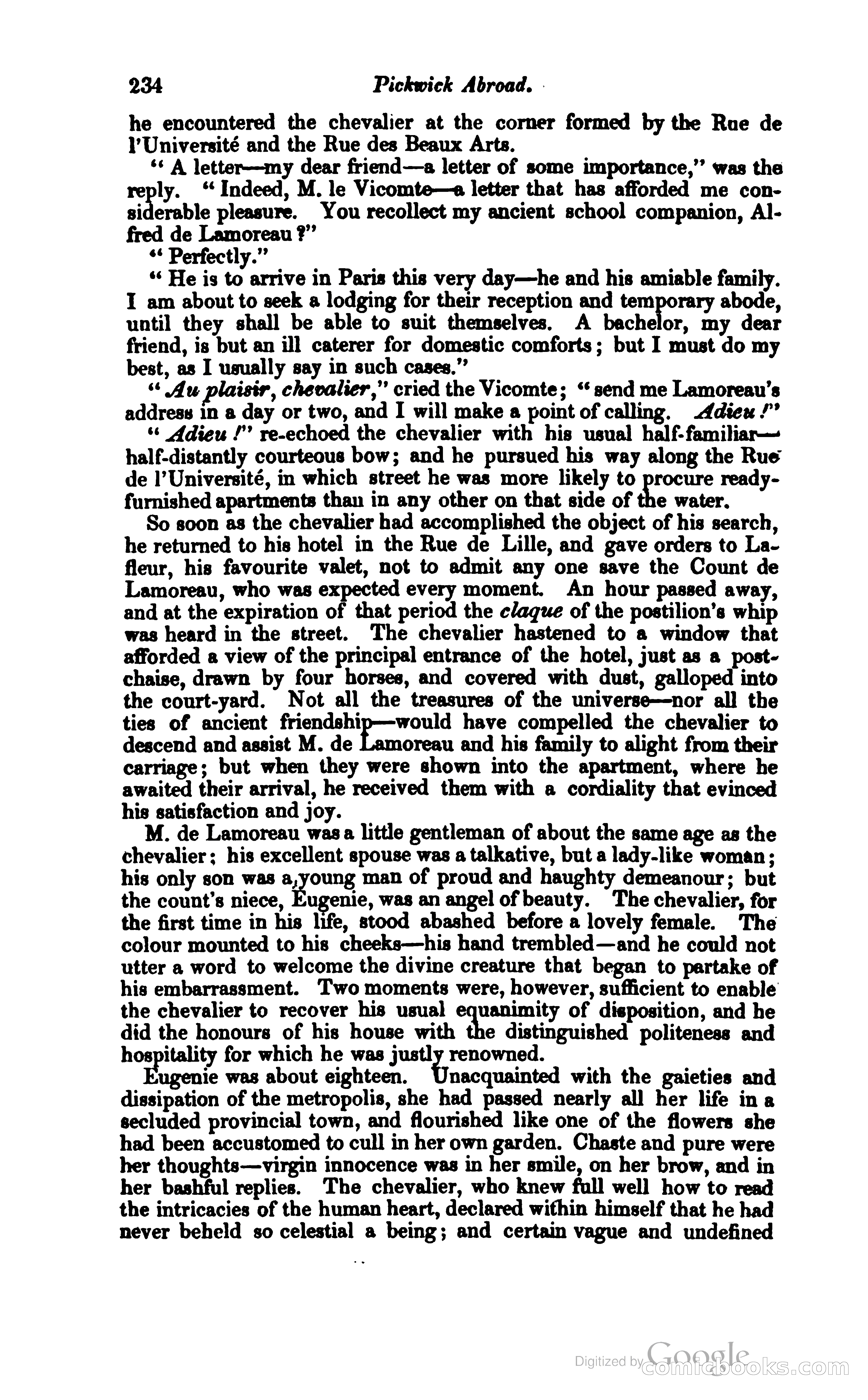 Pickwick Abroad: or, The Tour in France — page 289 of 399