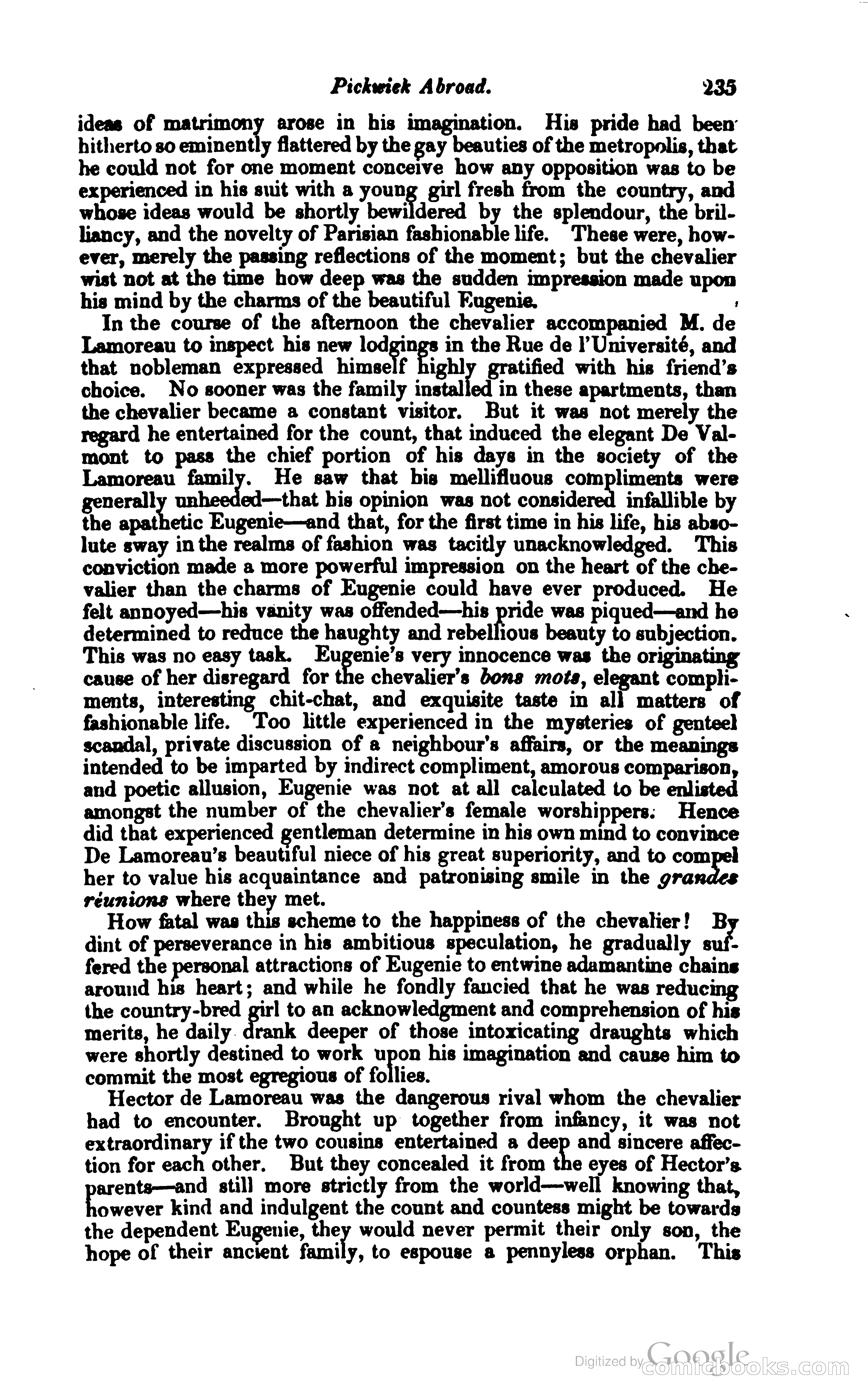 Pickwick Abroad: or, The Tour in France — page 290 of 399