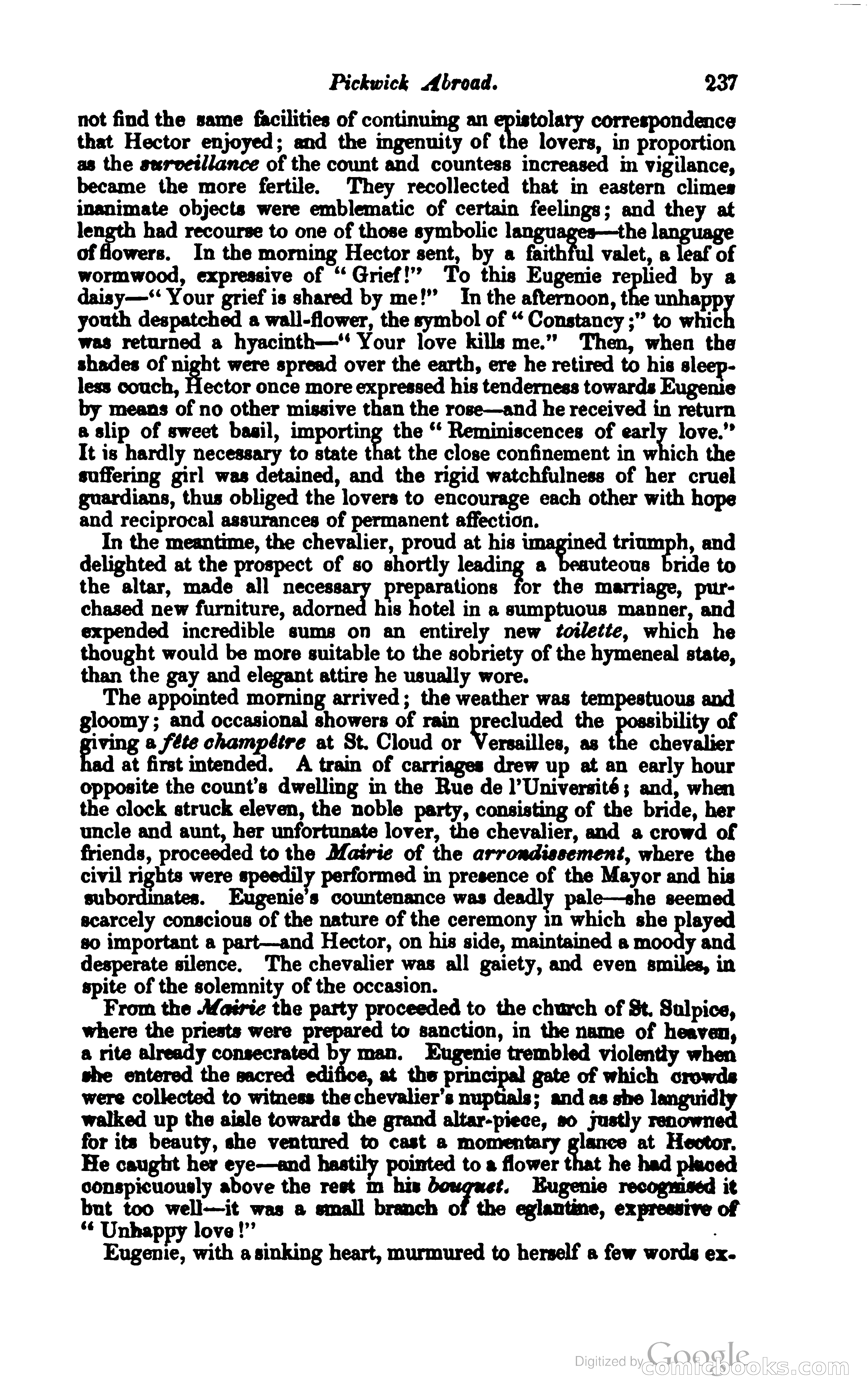 Pickwick Abroad: or, The Tour in France — page 292 of 399