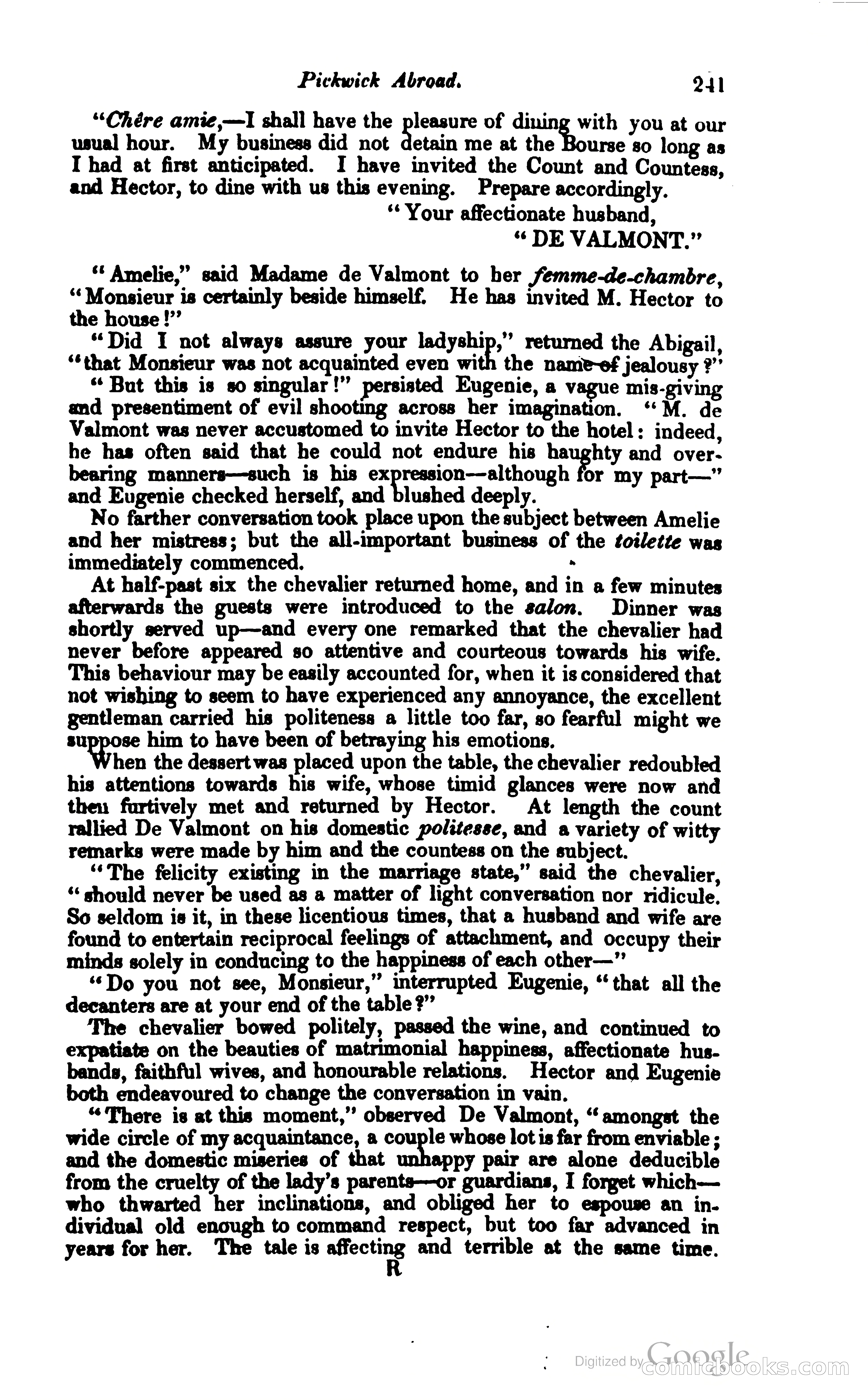 Pickwick Abroad: or, The Tour in France — page 296 of 399