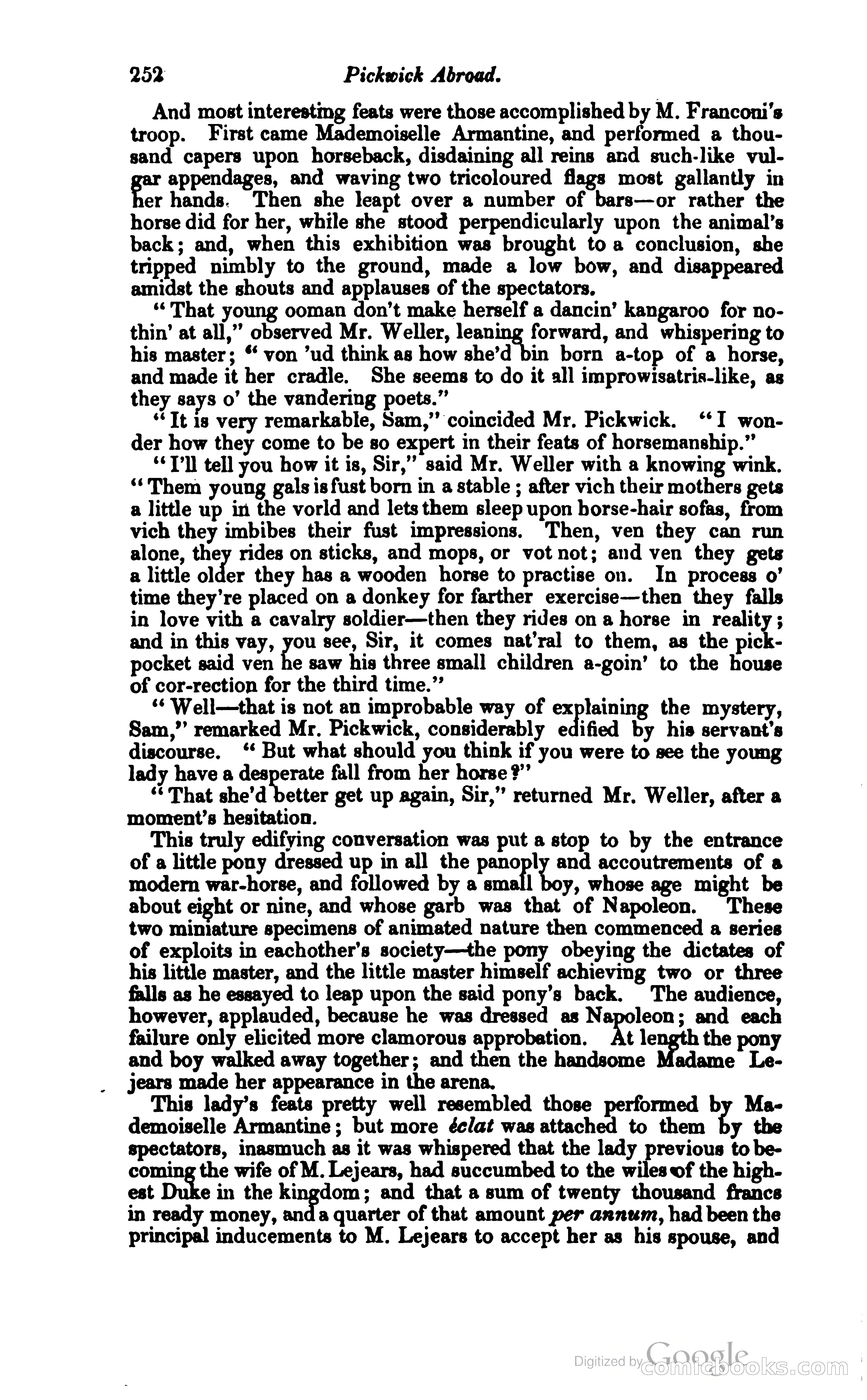 Pickwick Abroad: or, The Tour in France — page 309 of 399