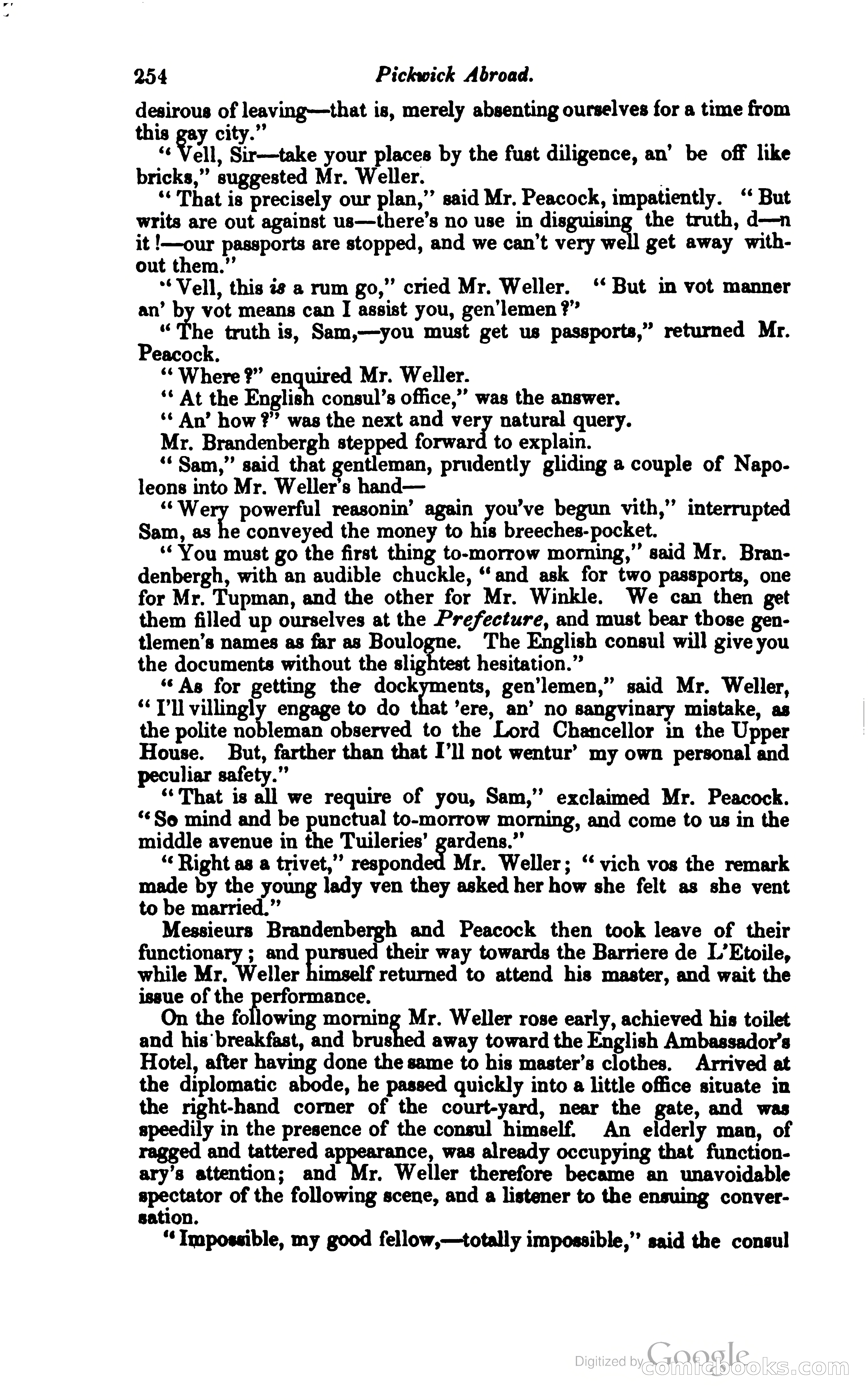 Pickwick Abroad: or, The Tour in France — page 311 of 399