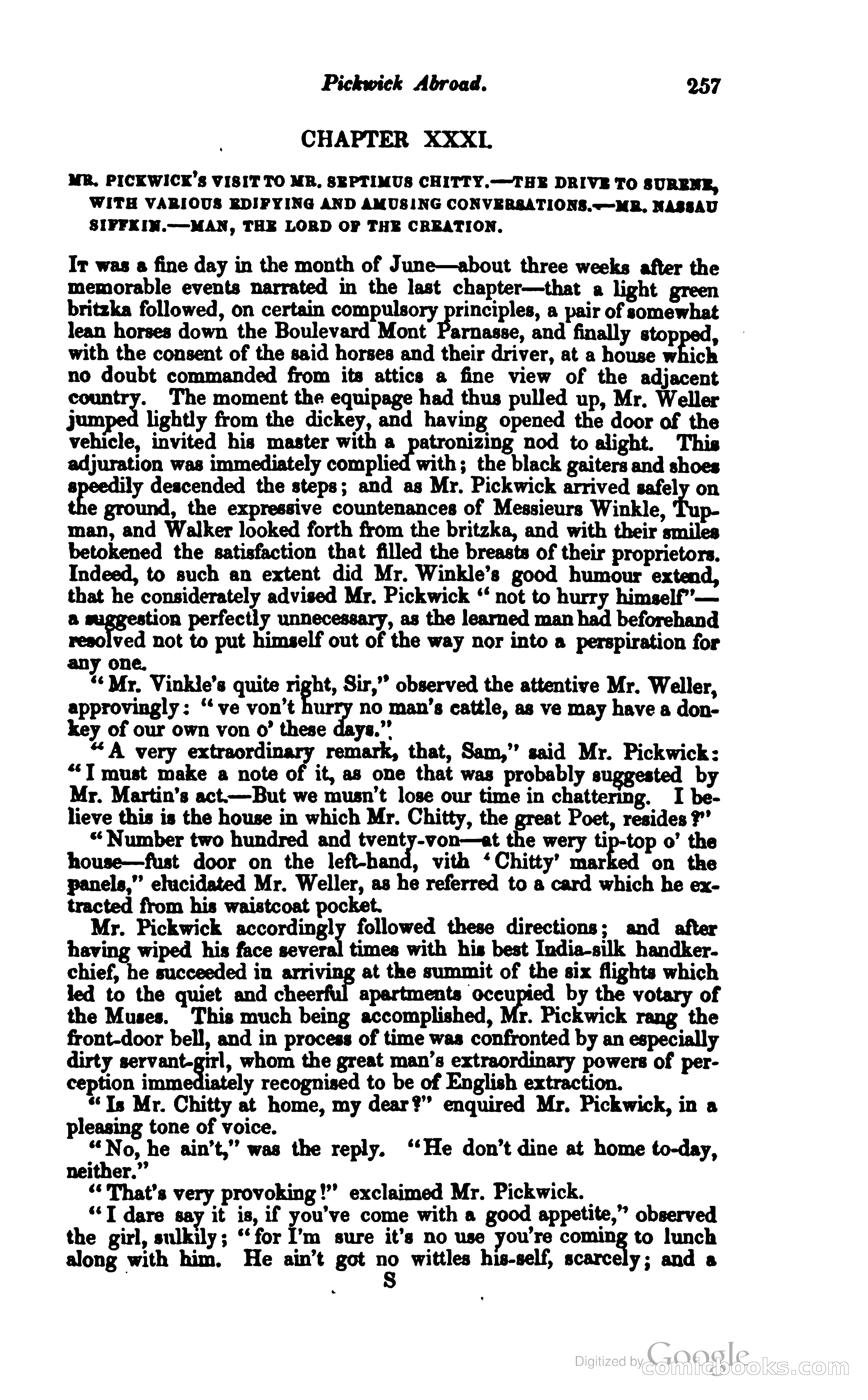 Pickwick Abroad: or, The Tour in France — page 314 of 399