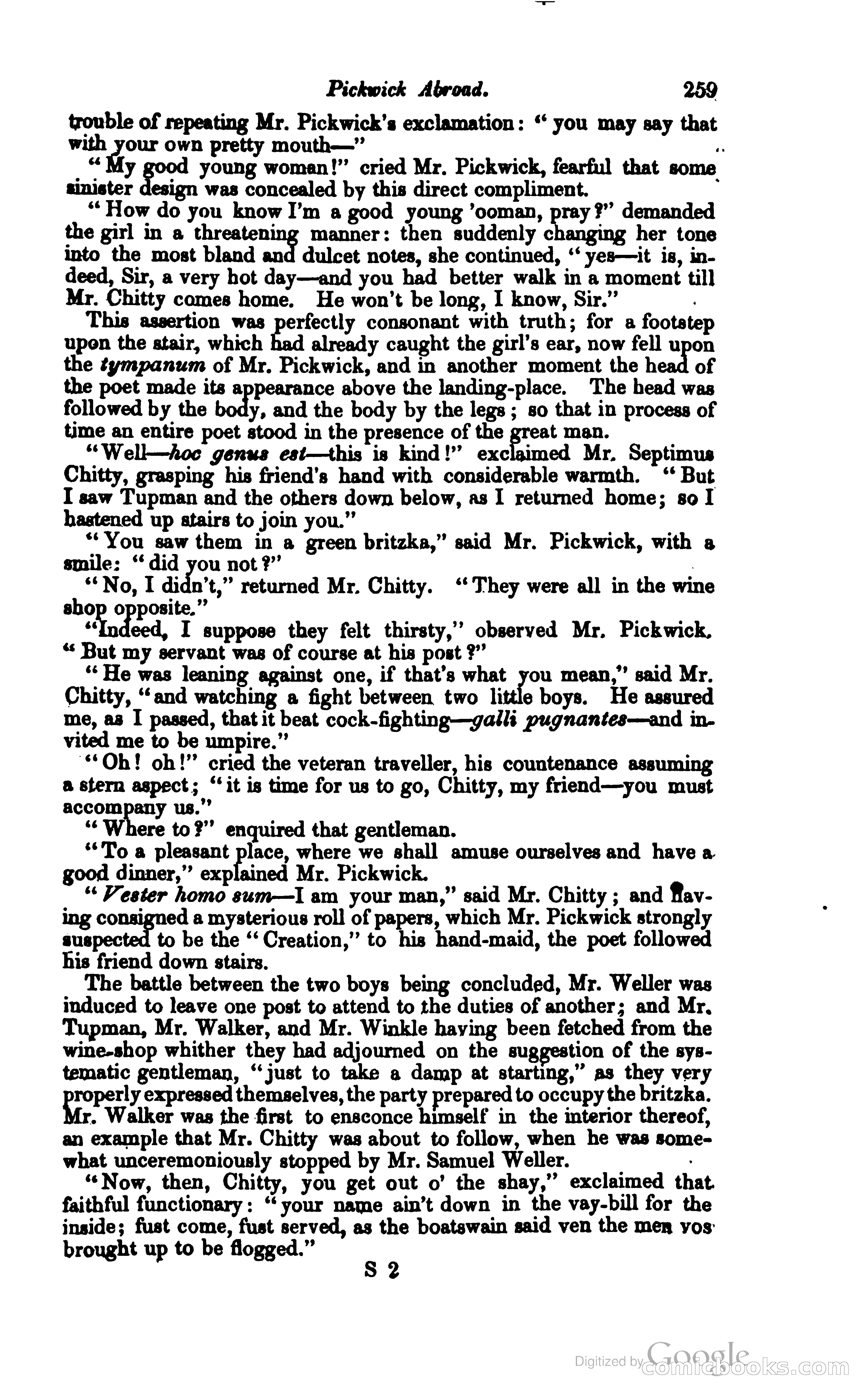 Pickwick Abroad: or, The Tour in France — page 316 of 399