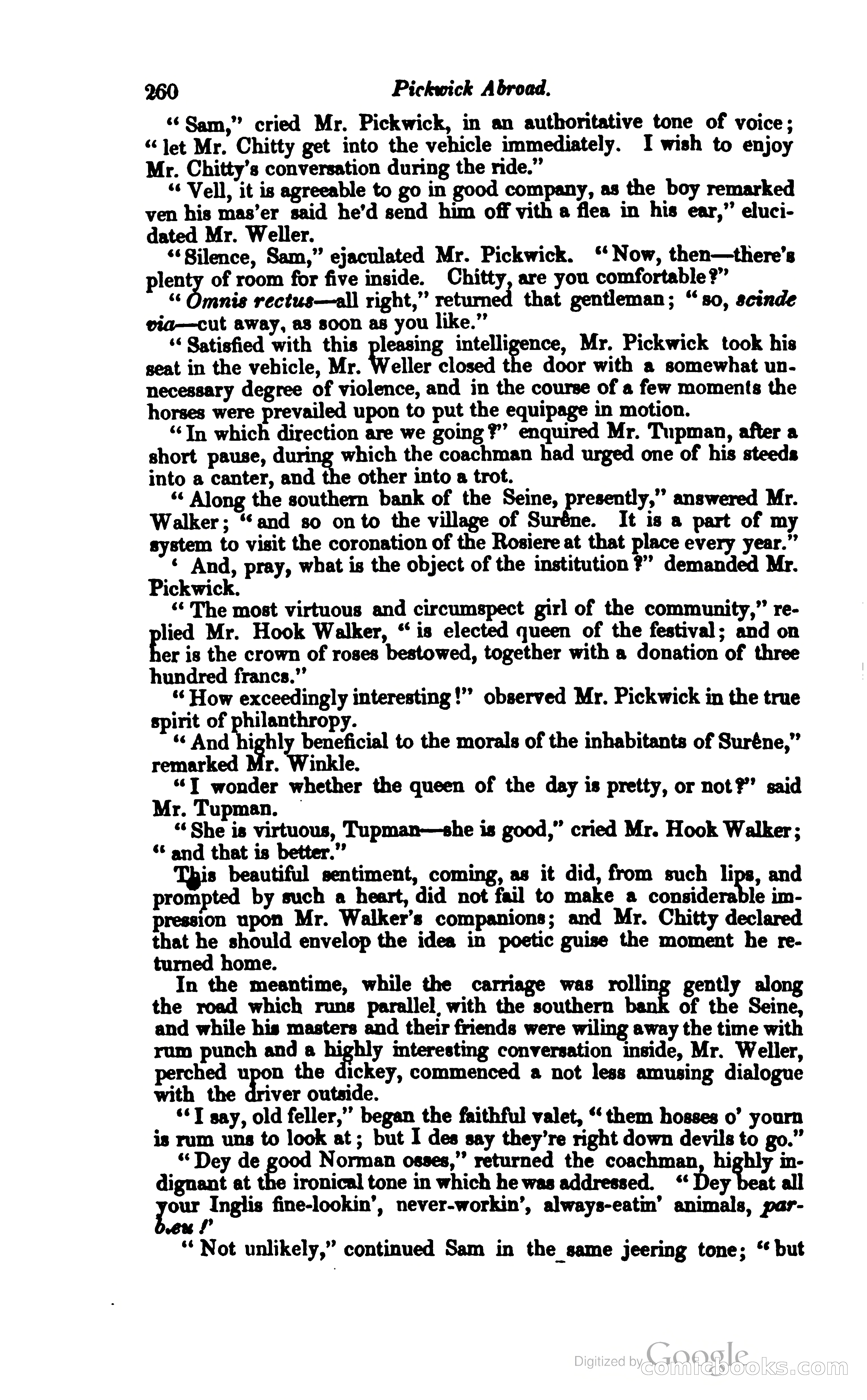 Pickwick Abroad: or, The Tour in France — page 317 of 399