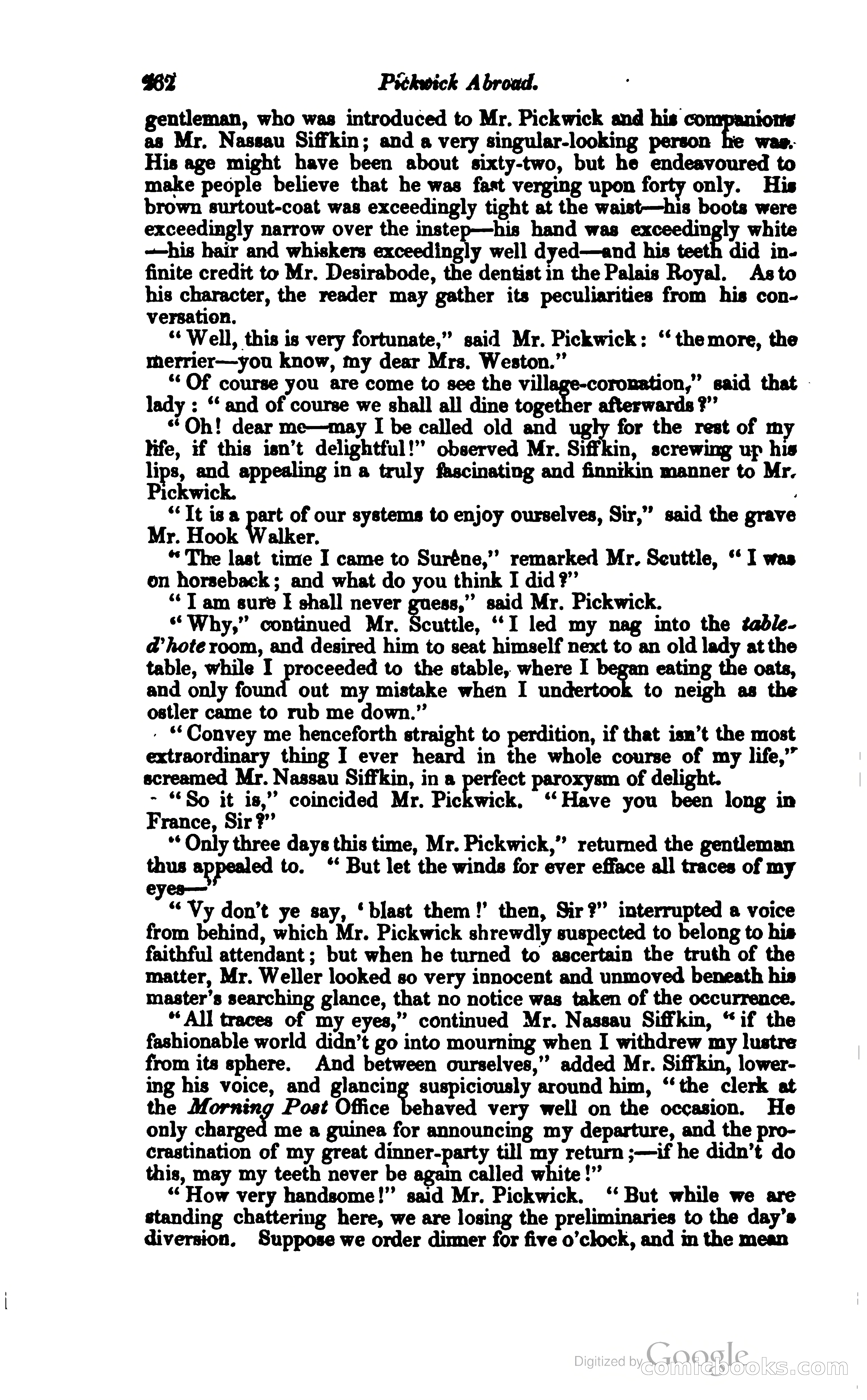 Pickwick Abroad: or, The Tour in France — page 319 of 399