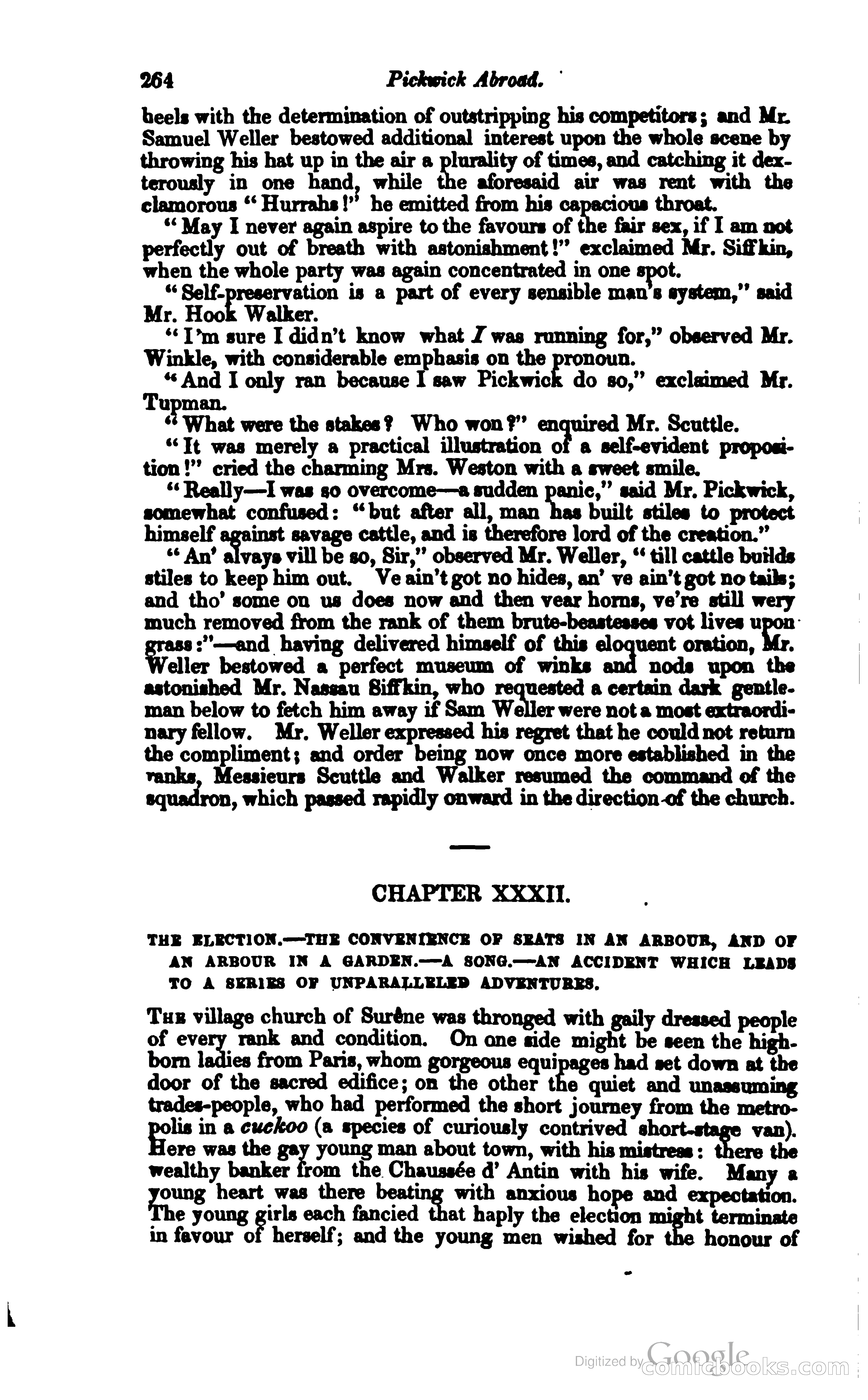Pickwick Abroad: or, The Tour in France — page 323 of 399