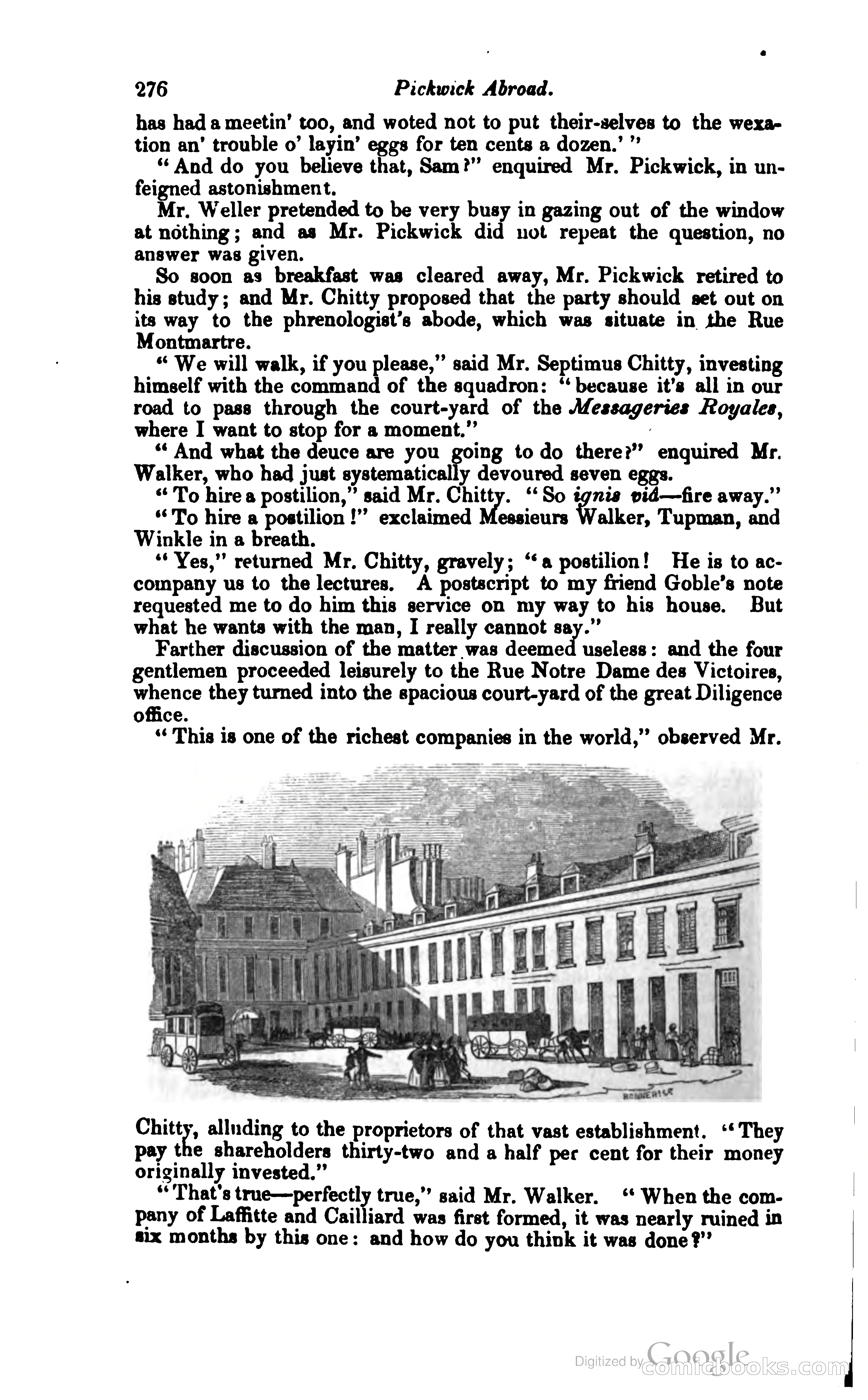 Pickwick Abroad: or, The Tour in France — page 337 of 399