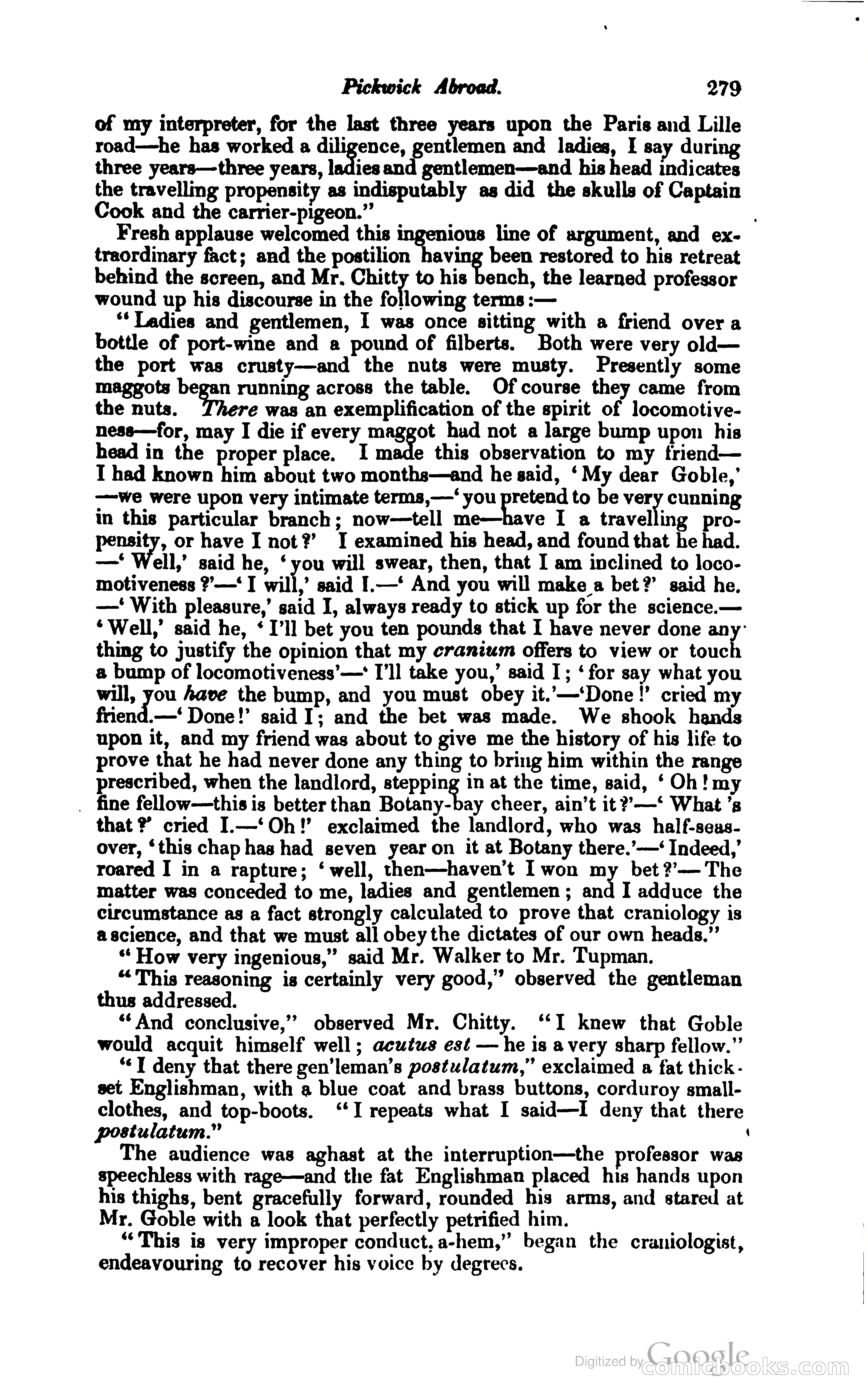 Pickwick Abroad: or, The Tour in France — page 340 of 399