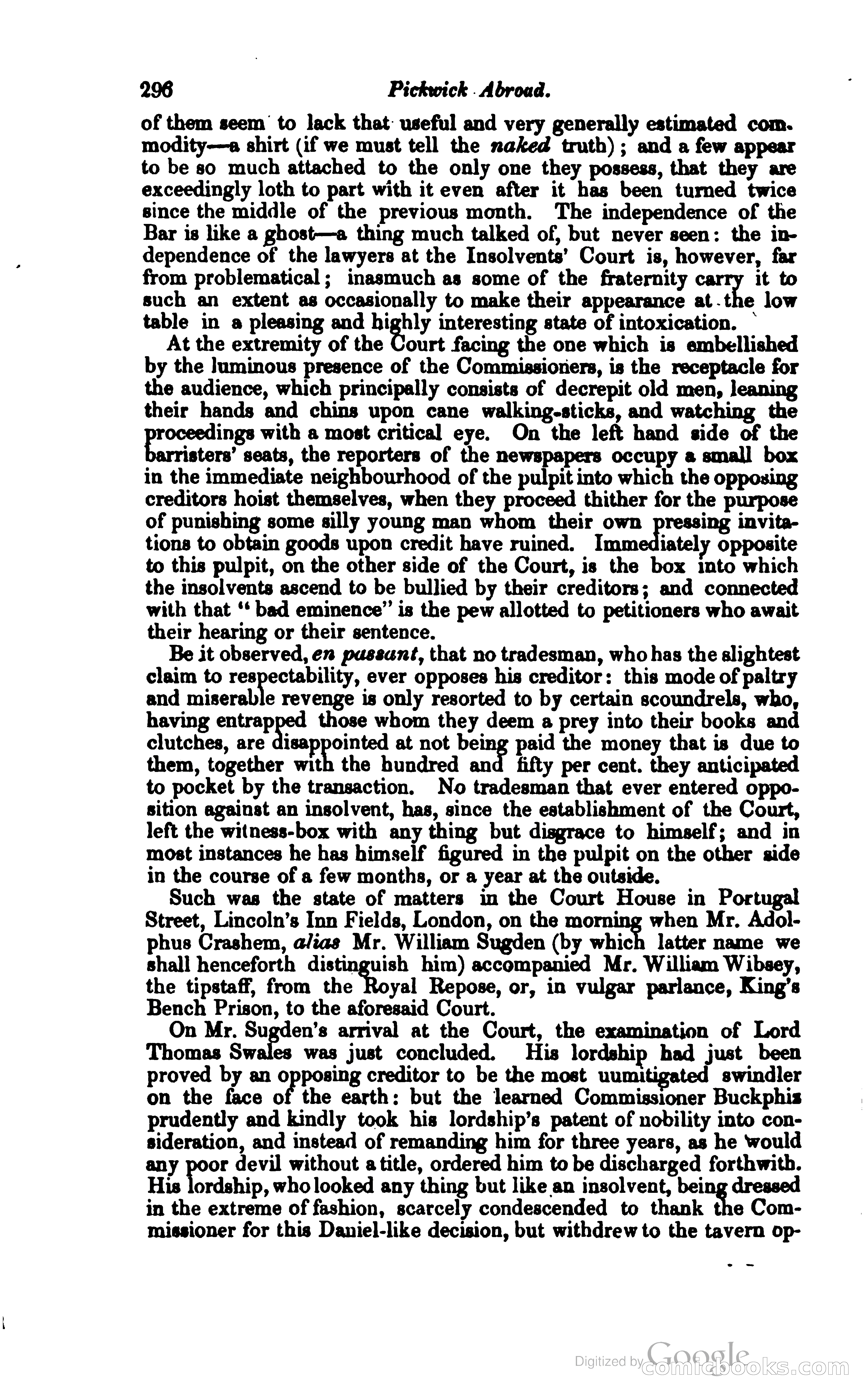 Pickwick Abroad: or, The Tour in France — page 357 of 399