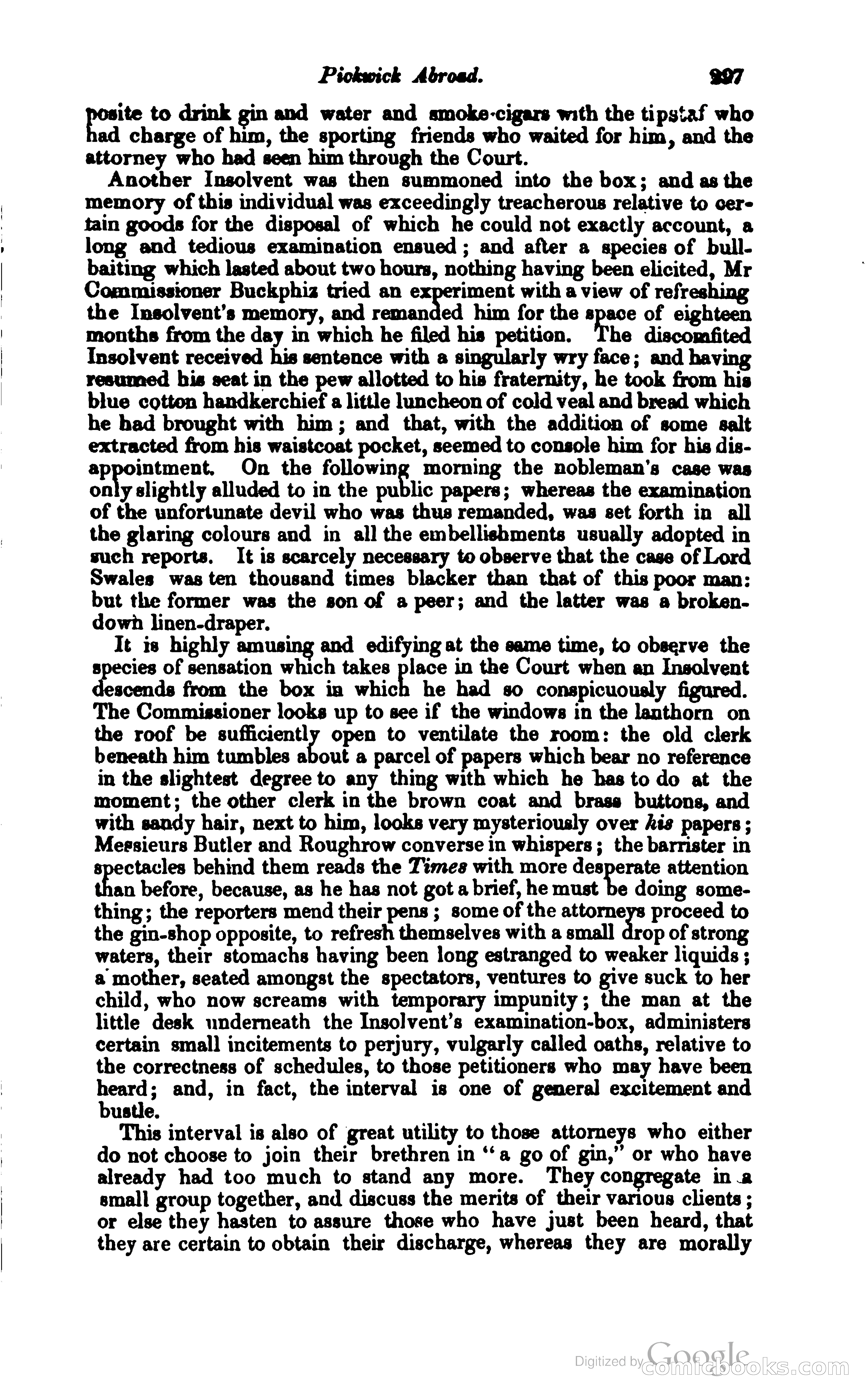 Pickwick Abroad: or, The Tour in France — page 358 of 399