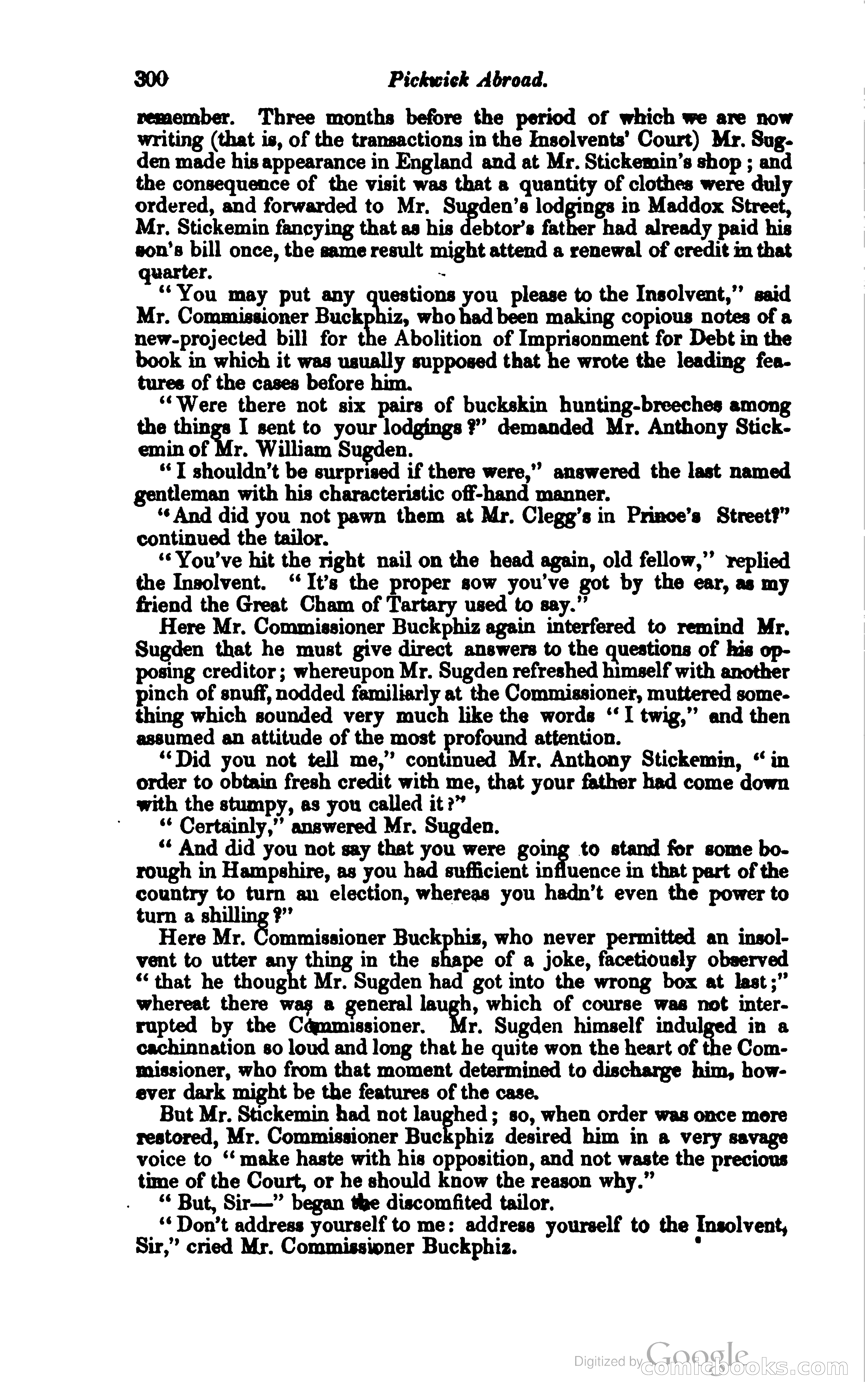 Pickwick Abroad: or, The Tour in France — page 361 of 399