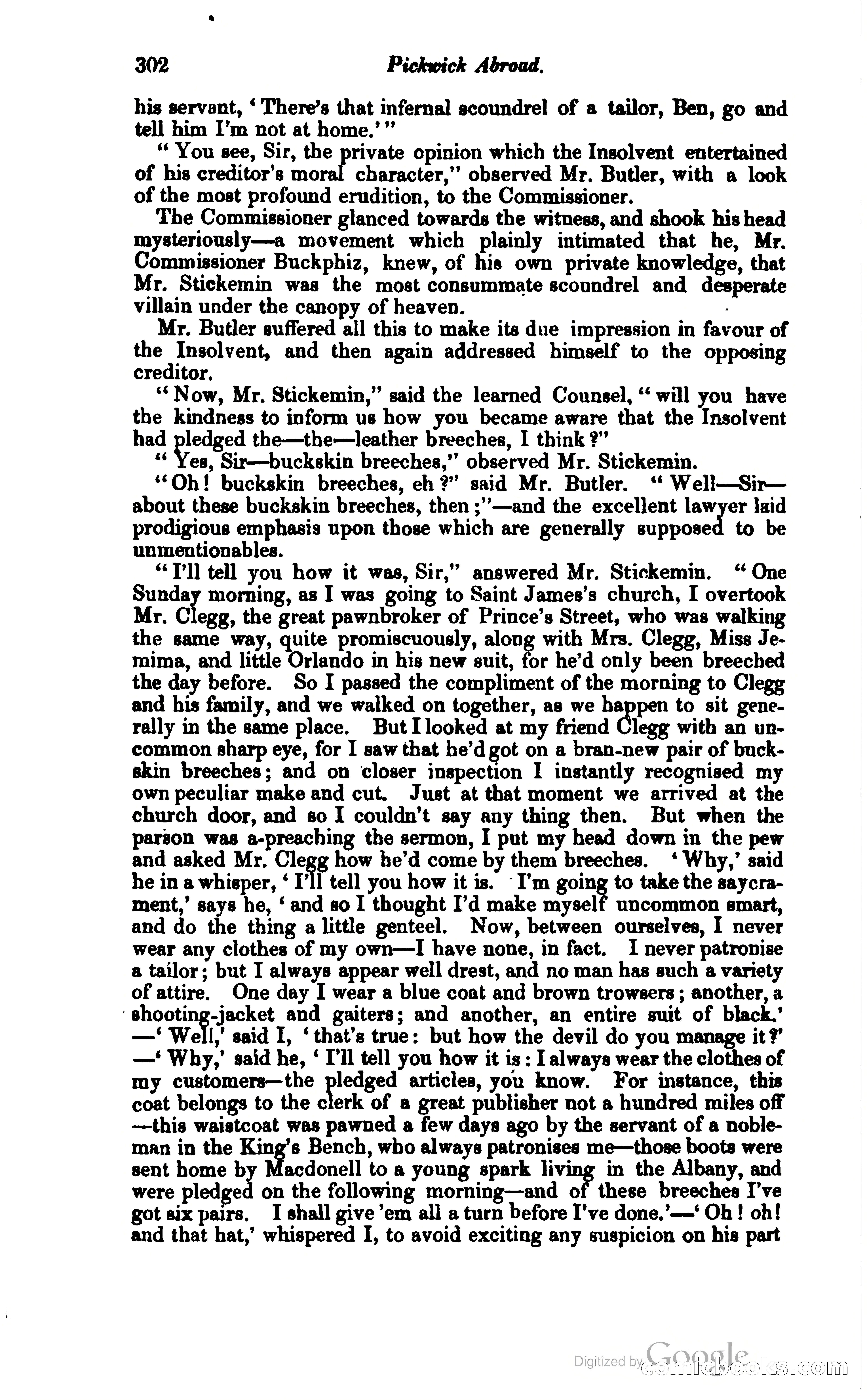 Pickwick Abroad: or, The Tour in France — page 365 of 399