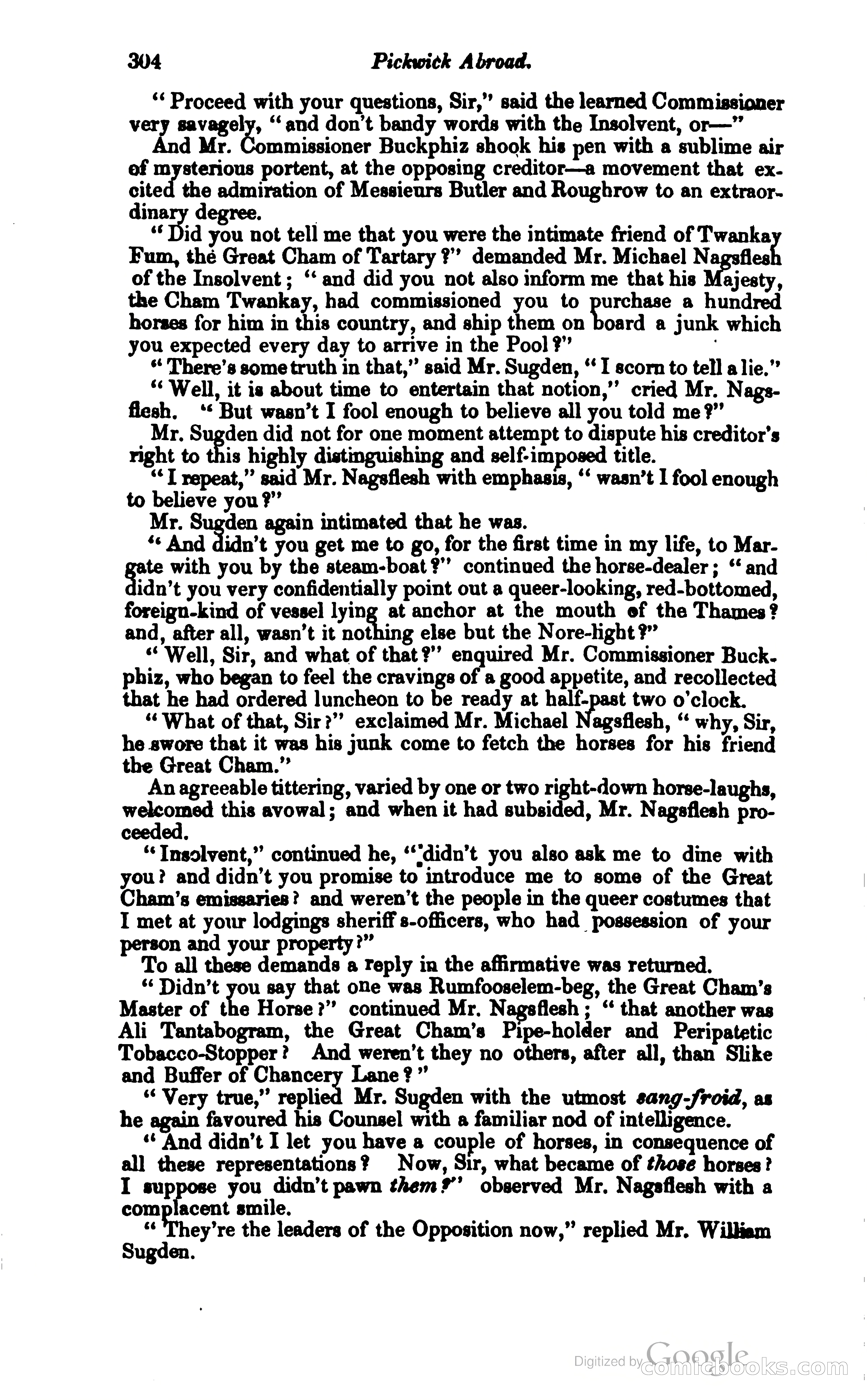 Pickwick Abroad: or, The Tour in France — page 367 of 399