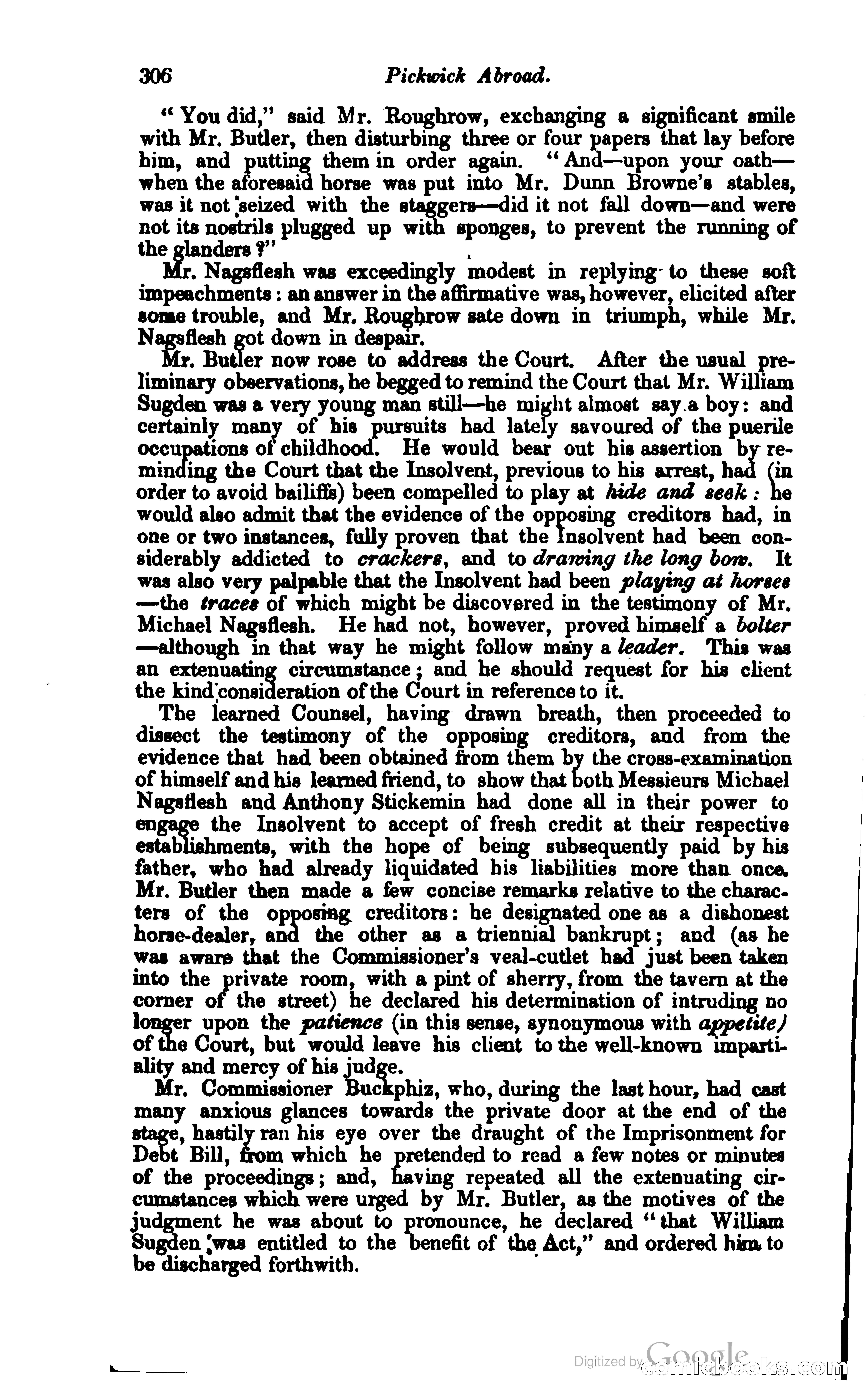 Pickwick Abroad: or, The Tour in France — page 369 of 399