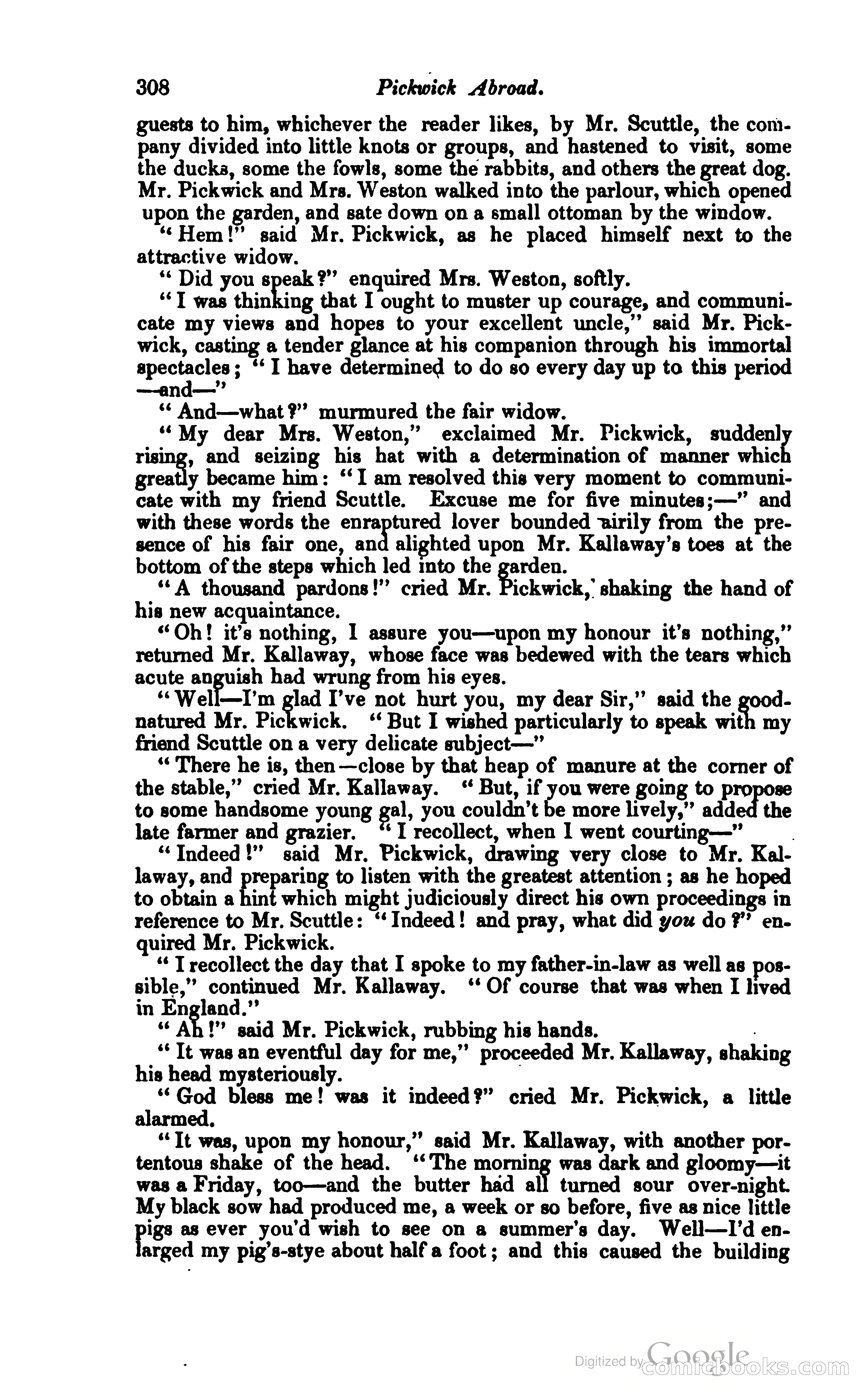 Pickwick Abroad: or, The Tour in France — page 371 of 399