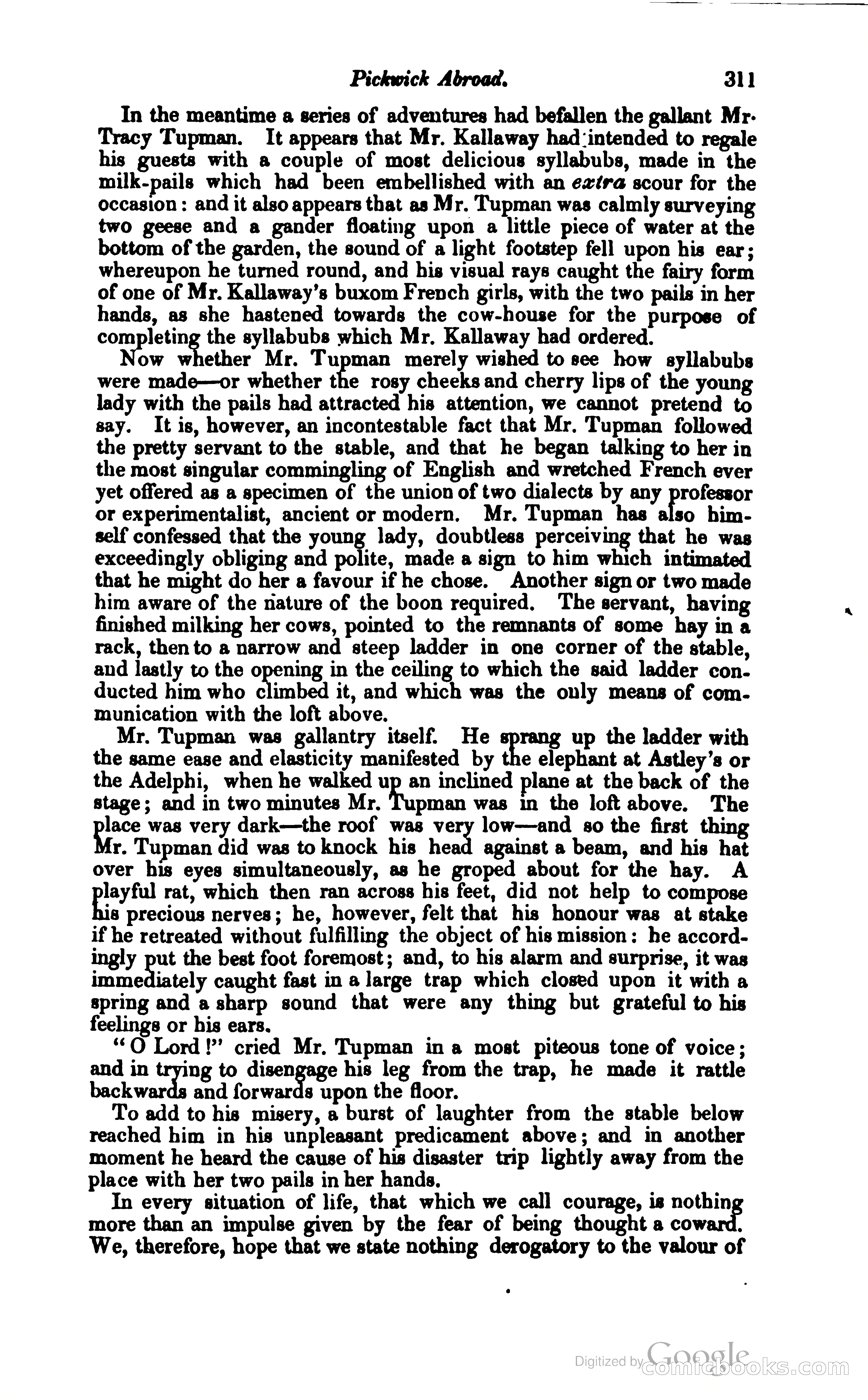 Pickwick Abroad: or, The Tour in France — page 374 of 399
