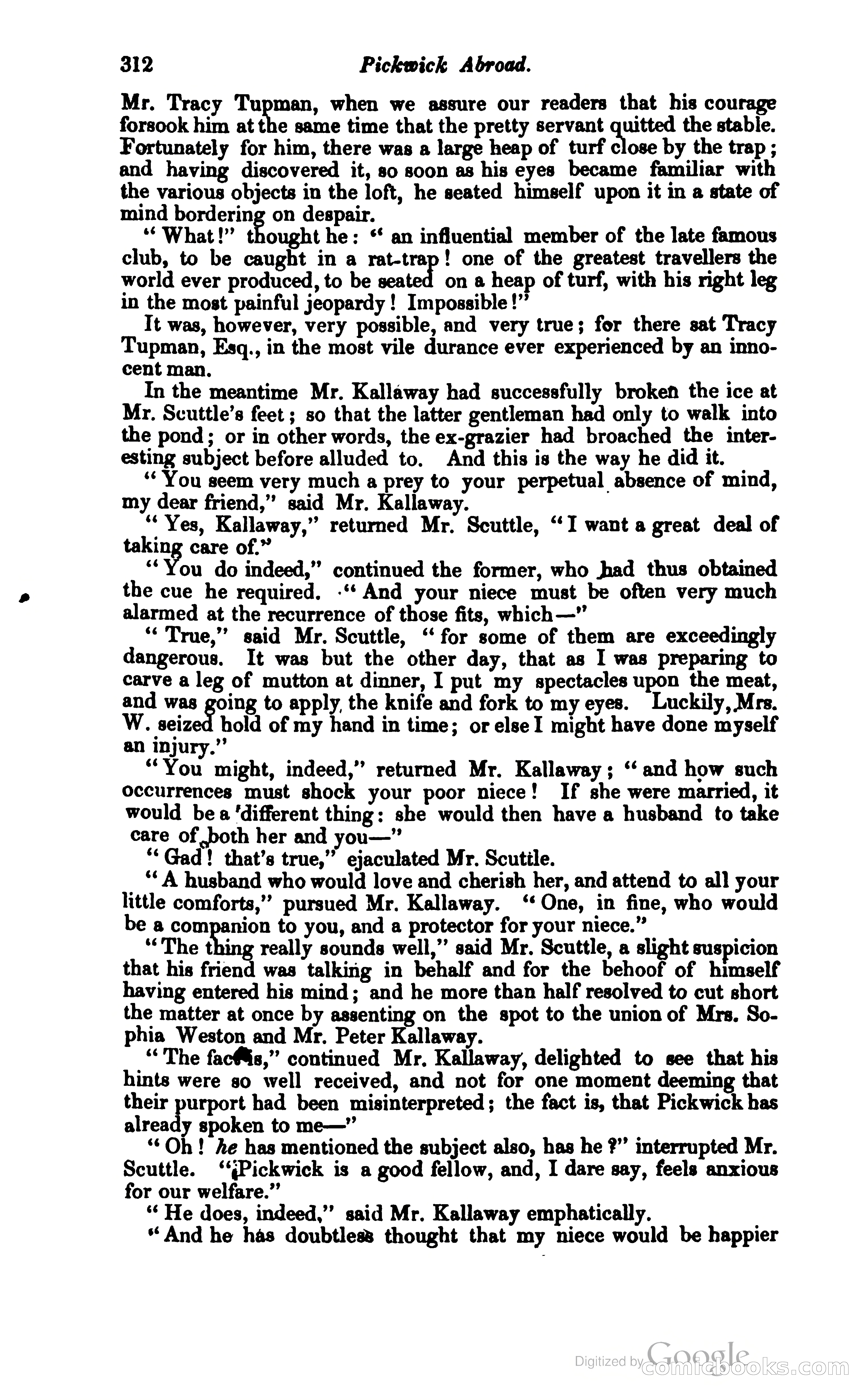 Pickwick Abroad: or, The Tour in France — page 375 of 399