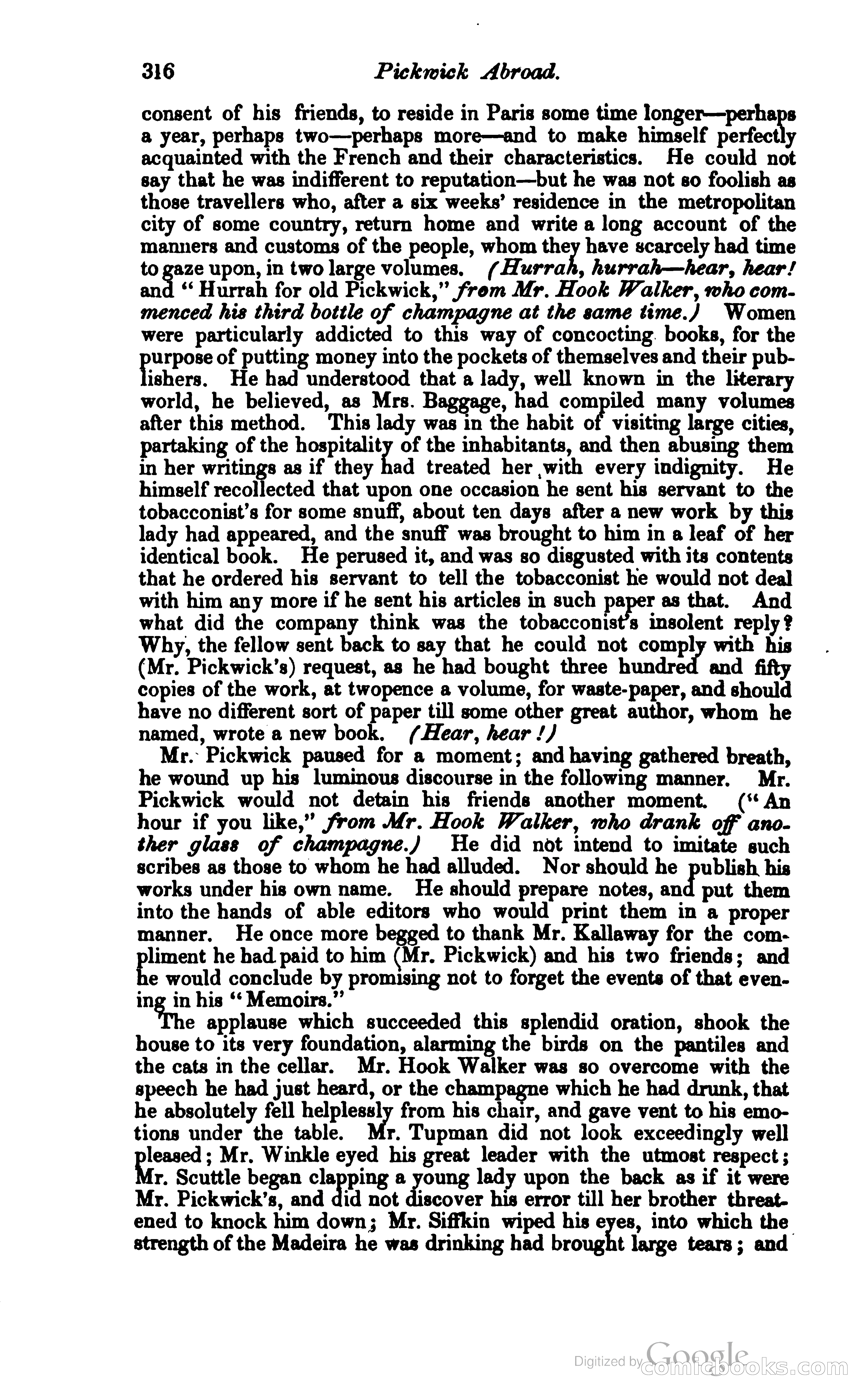 Pickwick Abroad: or, The Tour in France — page 381 of 399