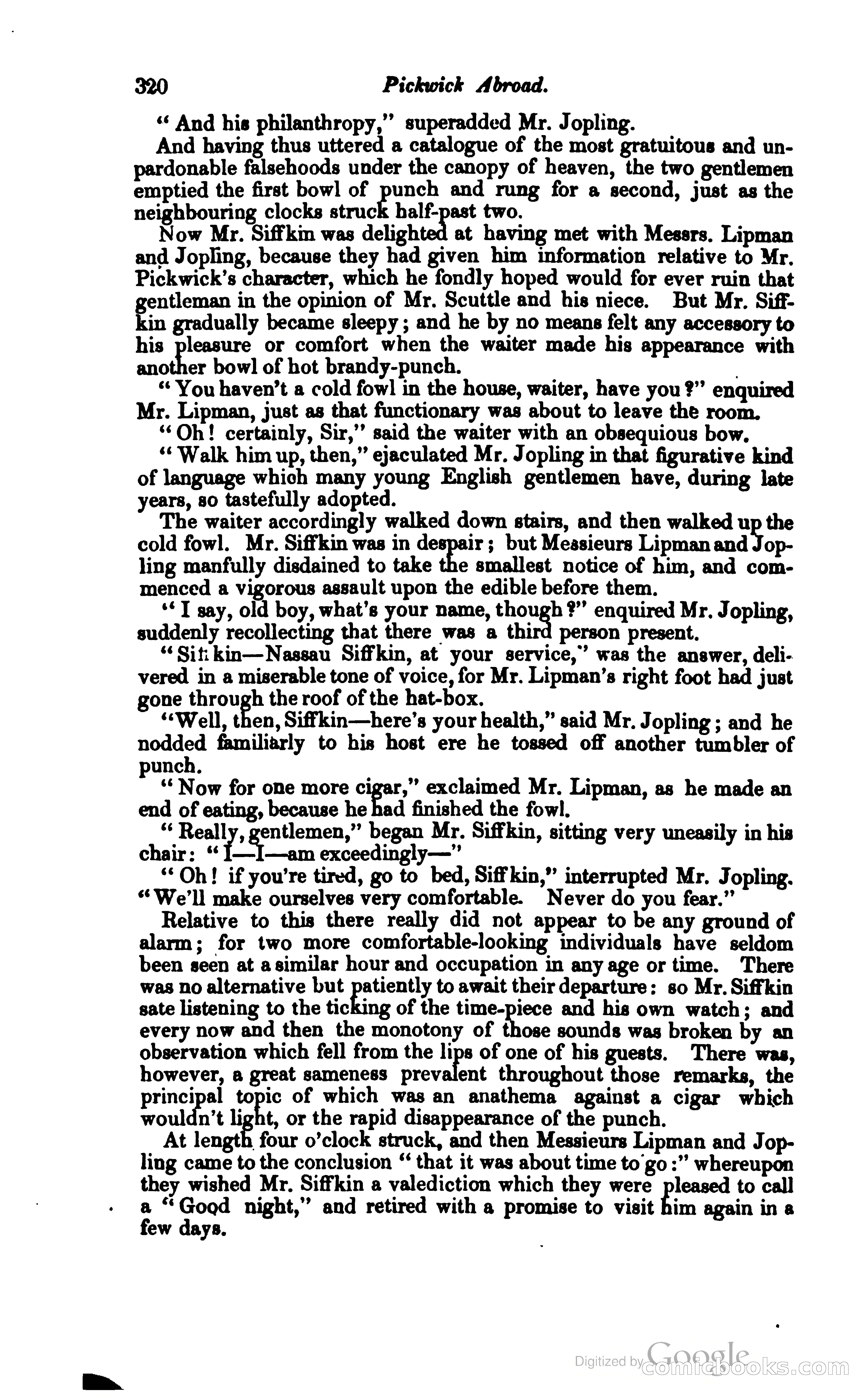 Pickwick Abroad: or, The Tour in France — page 385 of 399