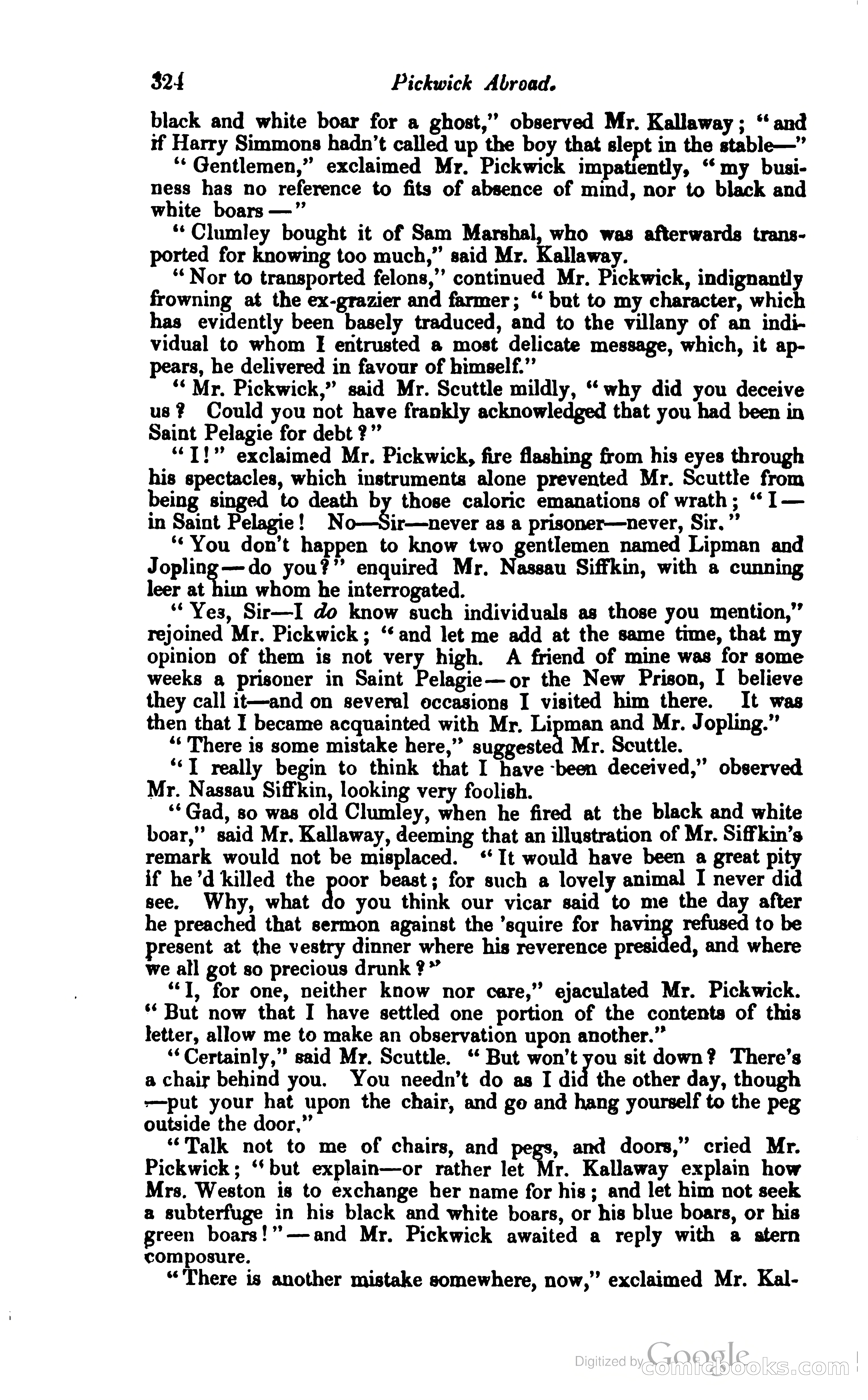Pickwick Abroad: or, The Tour in France — page 389 of 399