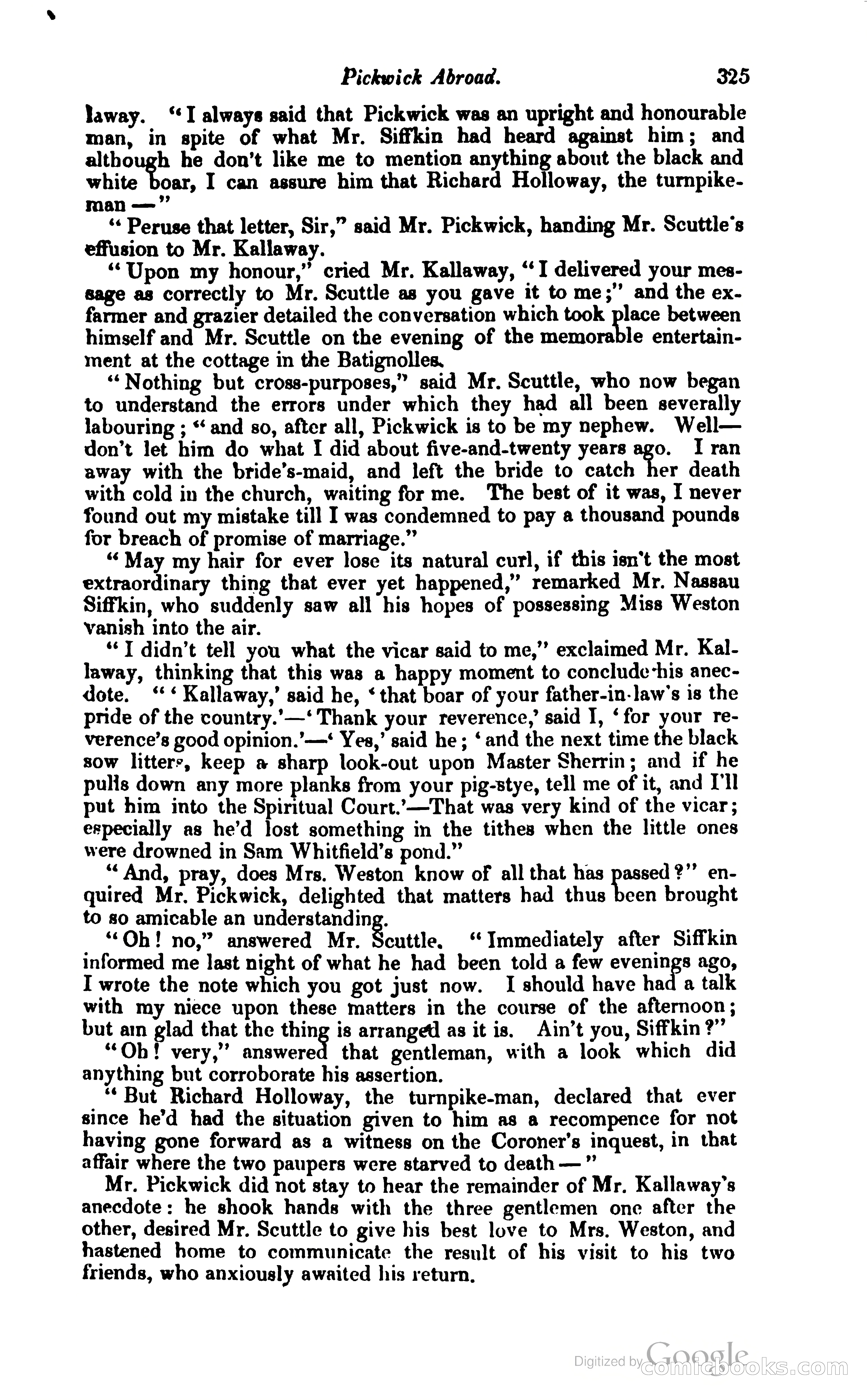 Pickwick Abroad: or, The Tour in France — page 392 of 399
