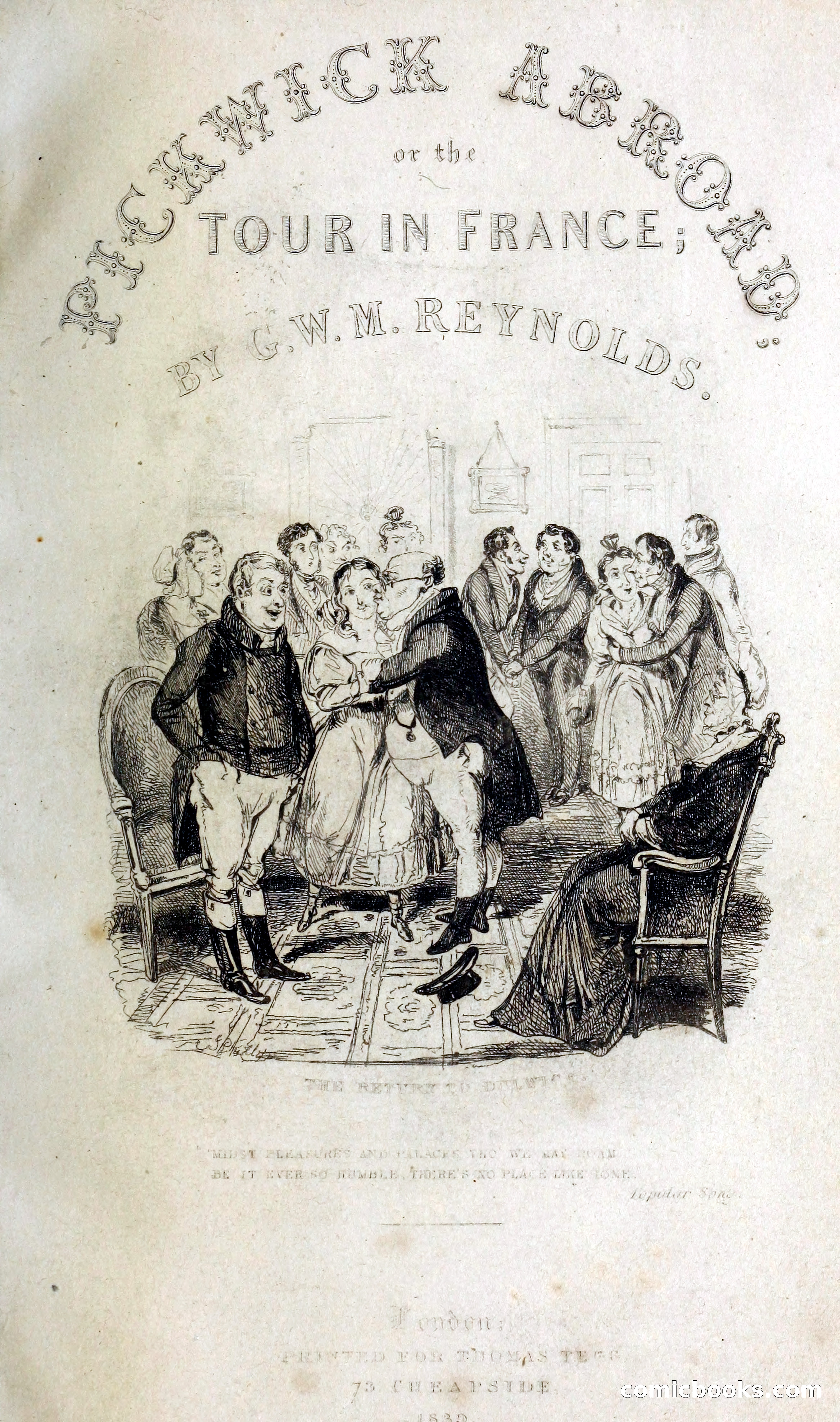 Pickwick Abroad: or, The Tour in France — page 10 of 392