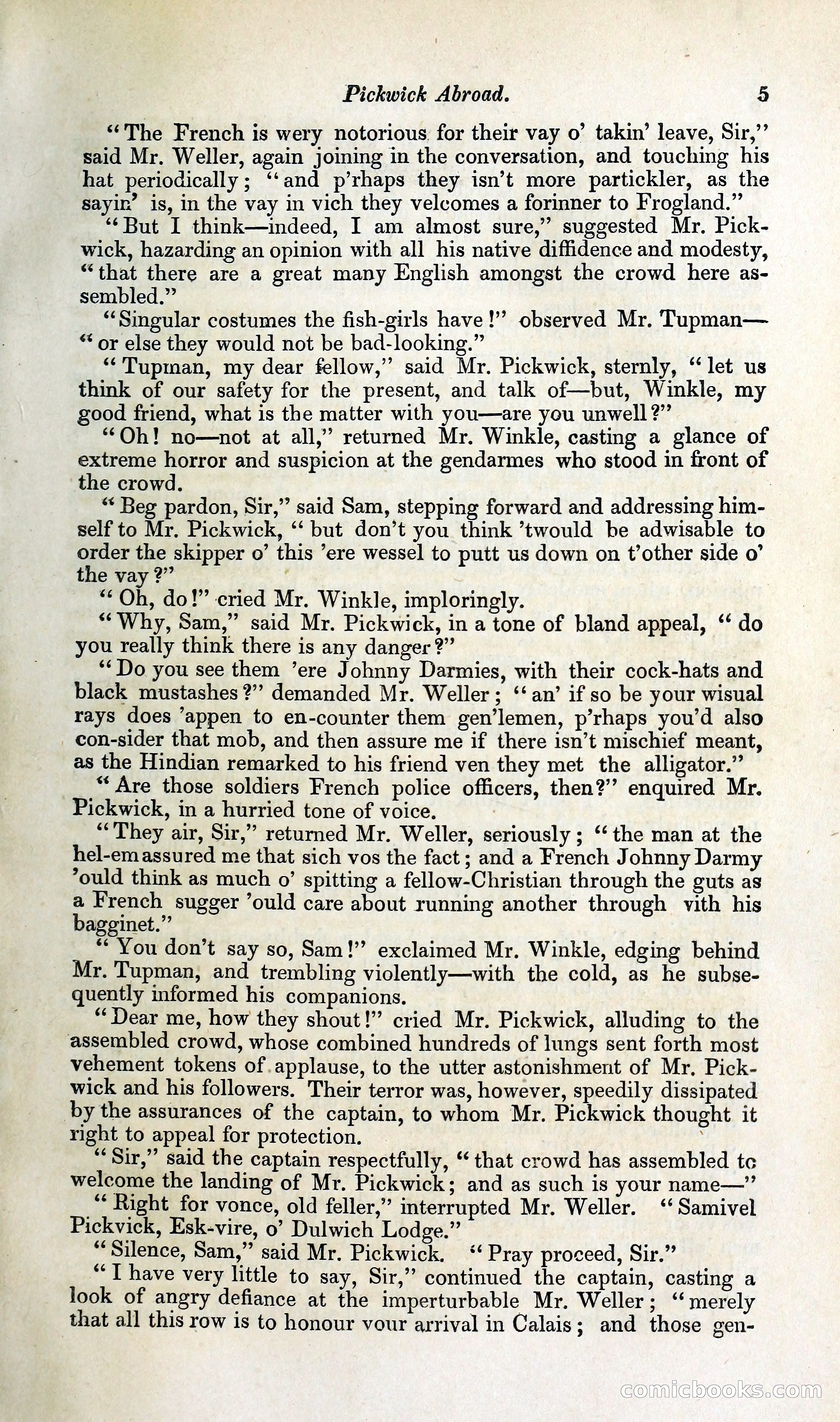 Pickwick Abroad: or, The Tour in France — page 32 of 392