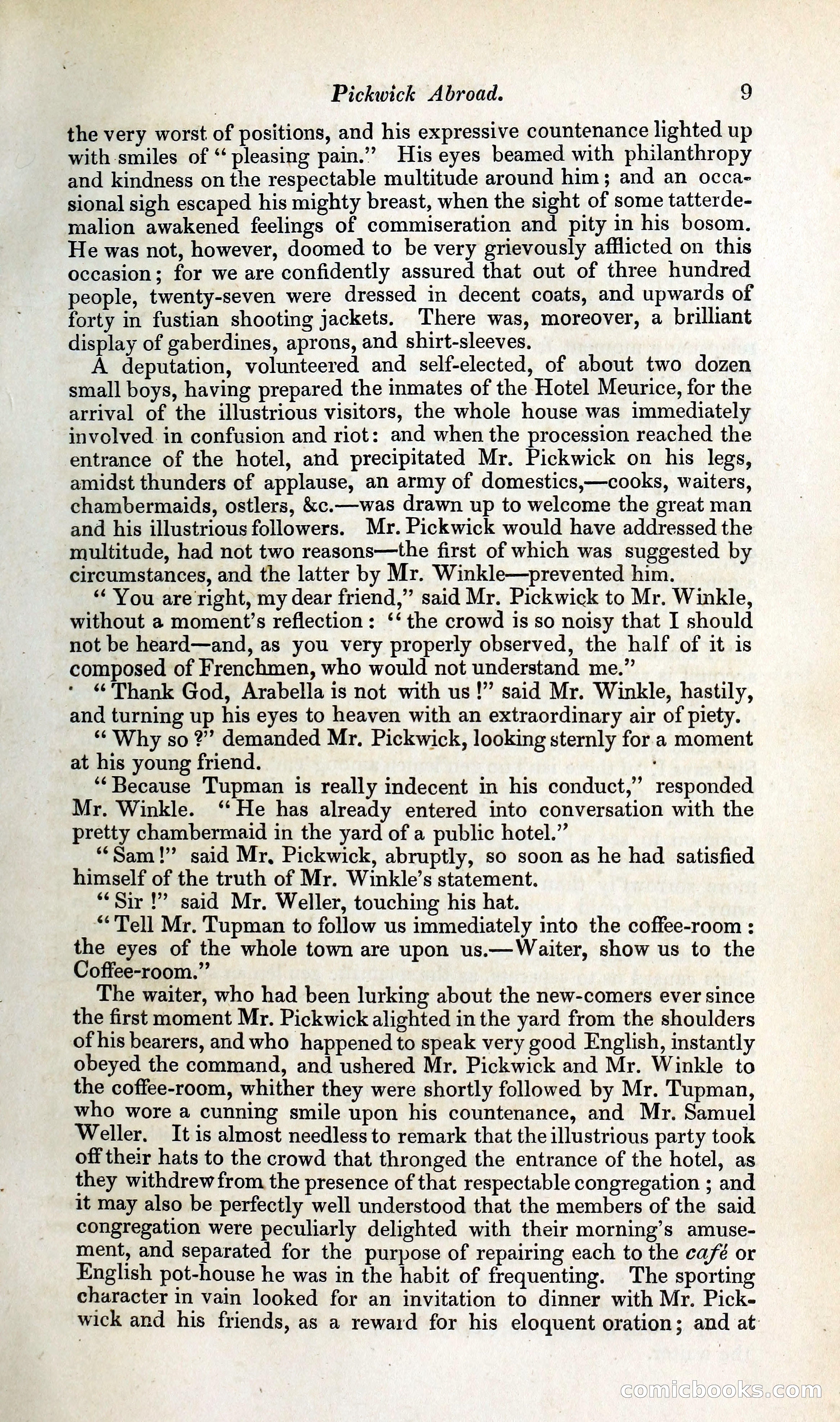 Pickwick Abroad: or, The Tour in France — page 36 of 392