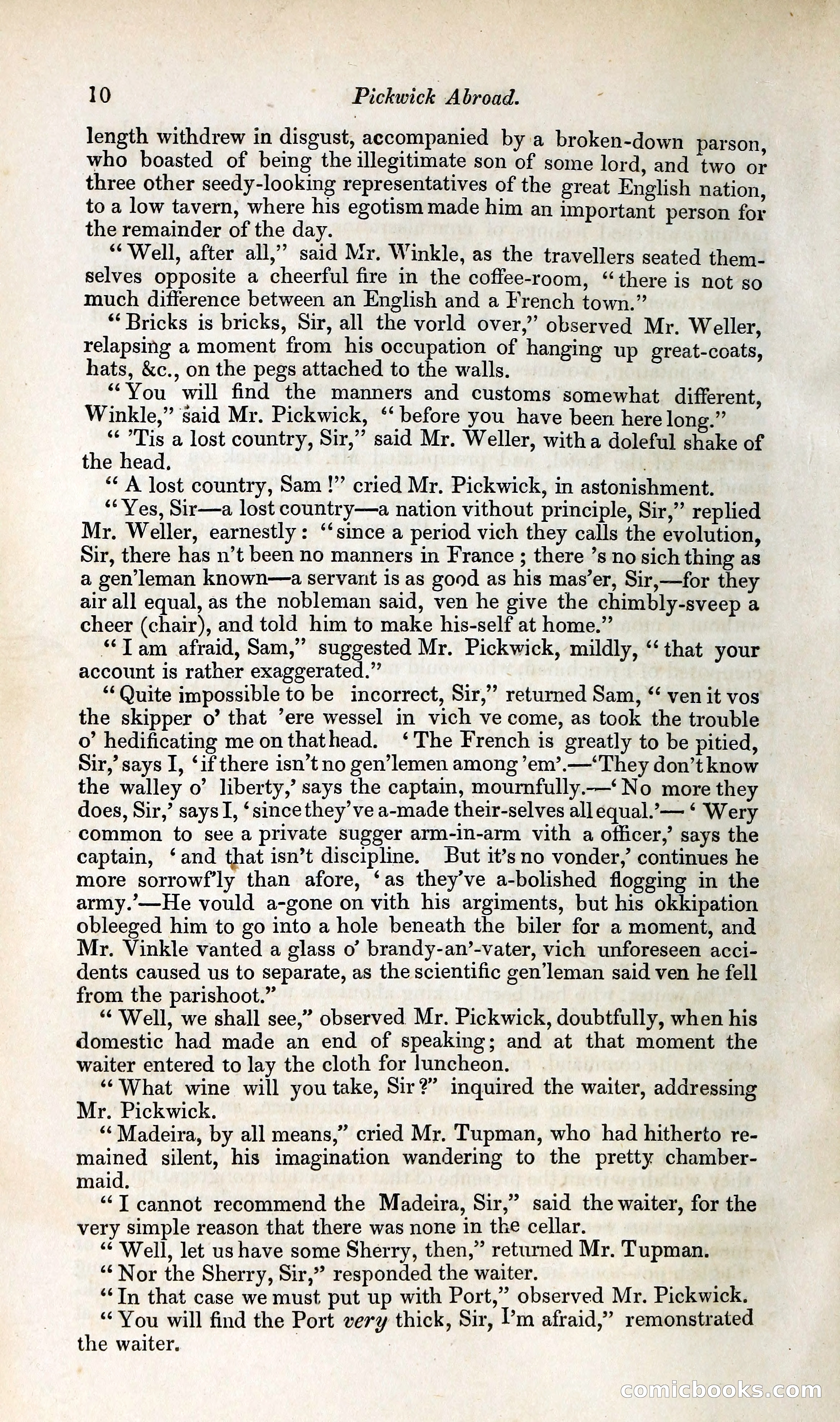 Pickwick Abroad: or, The Tour in France — page 37 of 392