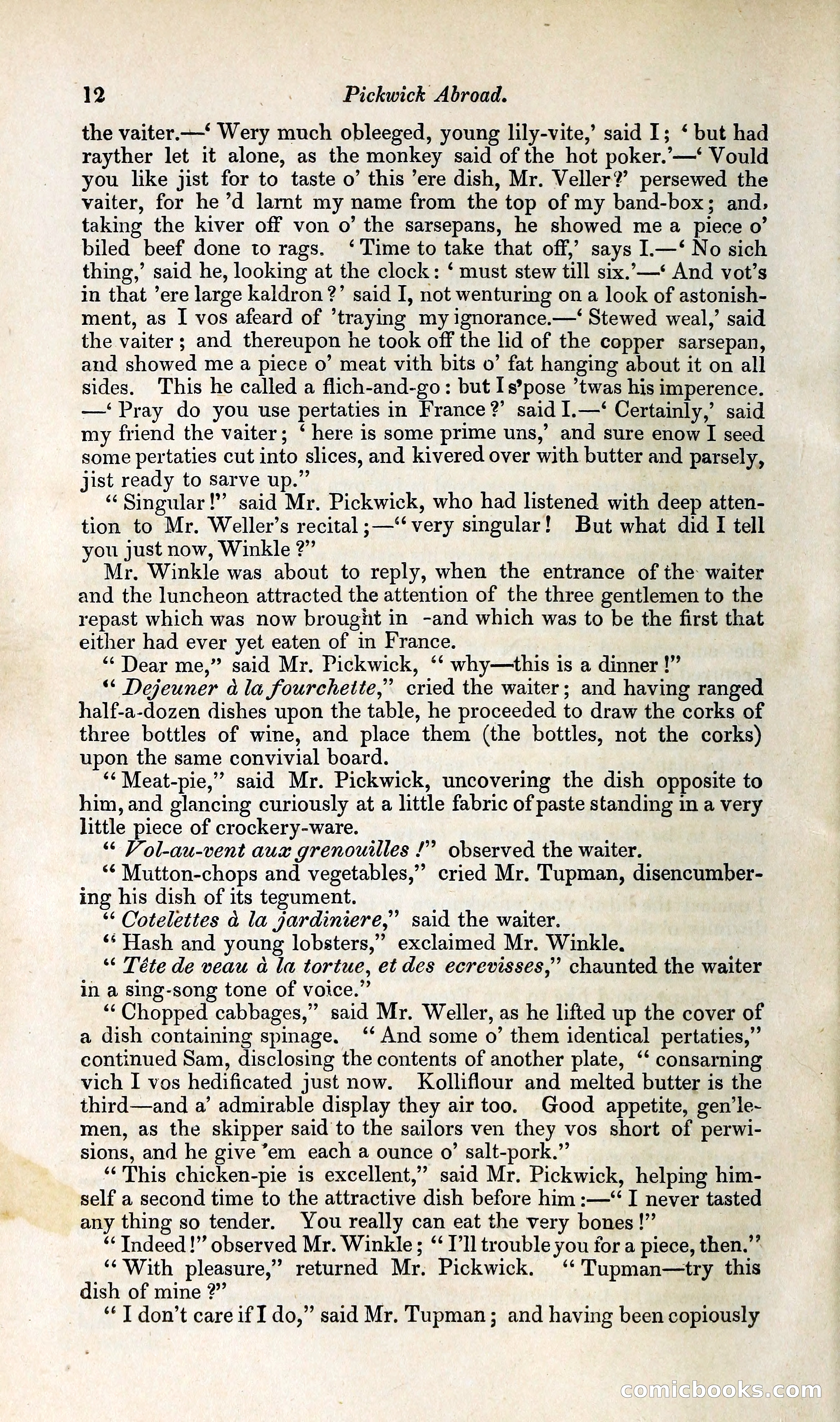 Pickwick Abroad: or, The Tour in France — page 39 of 392