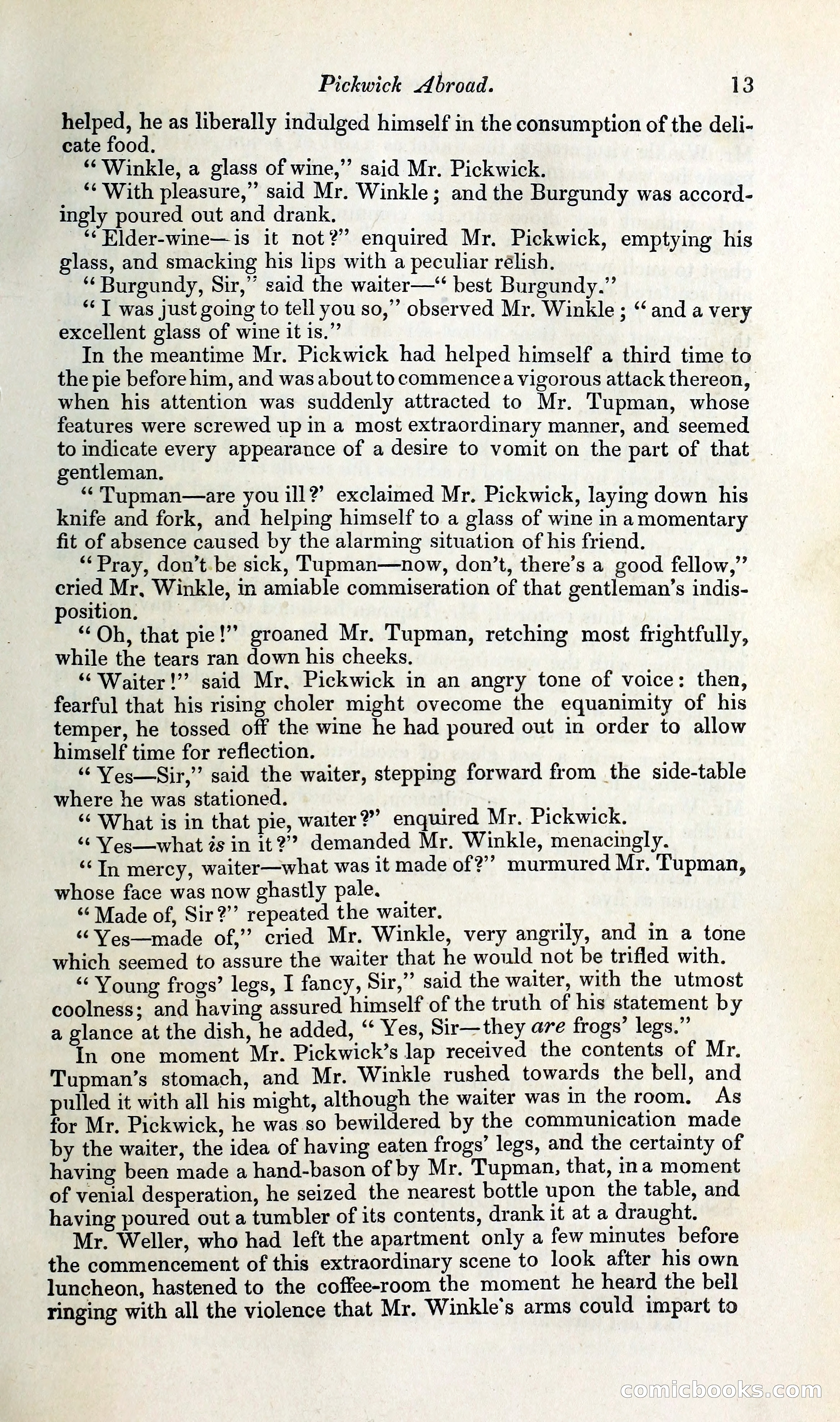 Pickwick Abroad: or, The Tour in France — page 40 of 392
