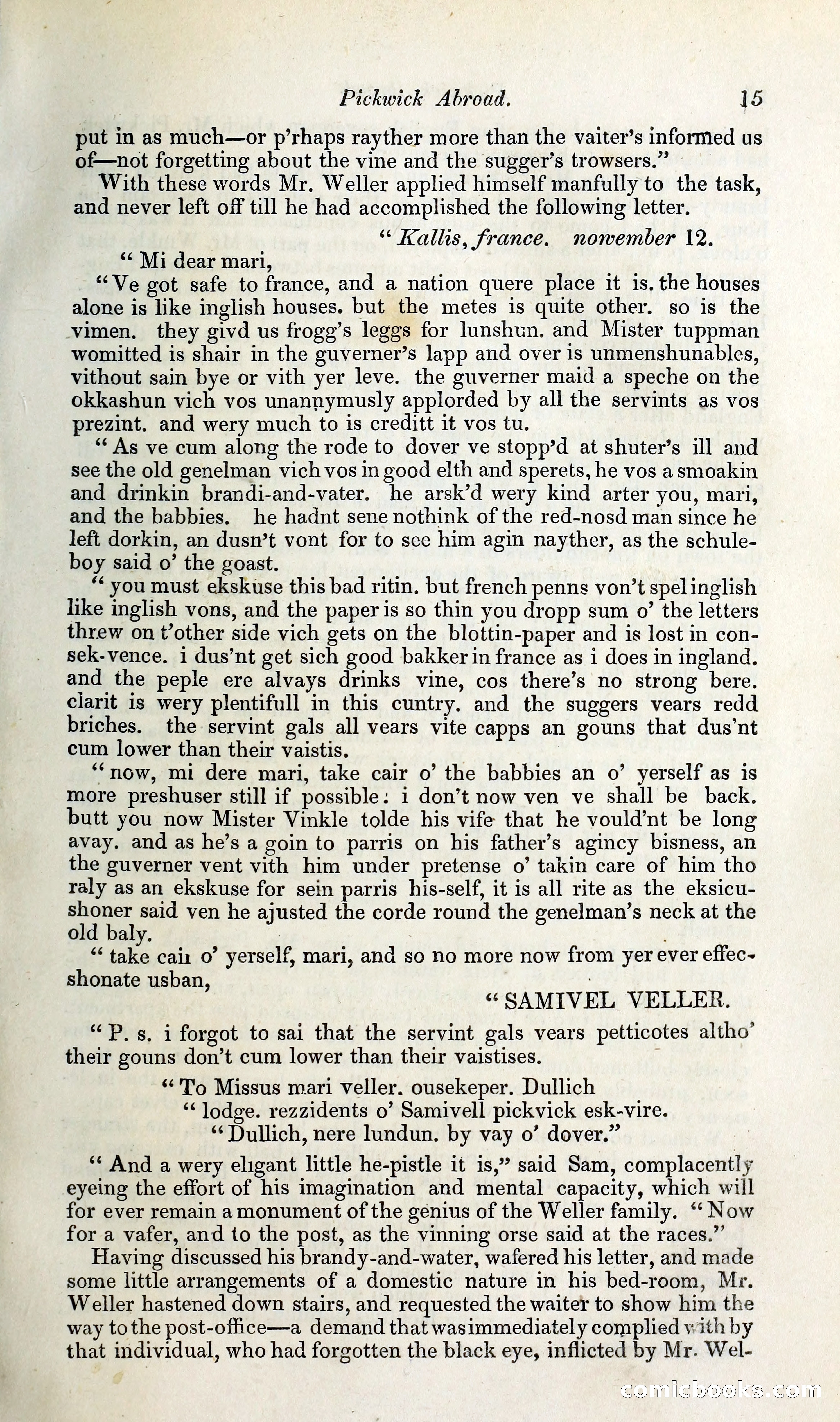 Pickwick Abroad: or, The Tour in France — page 42 of 392